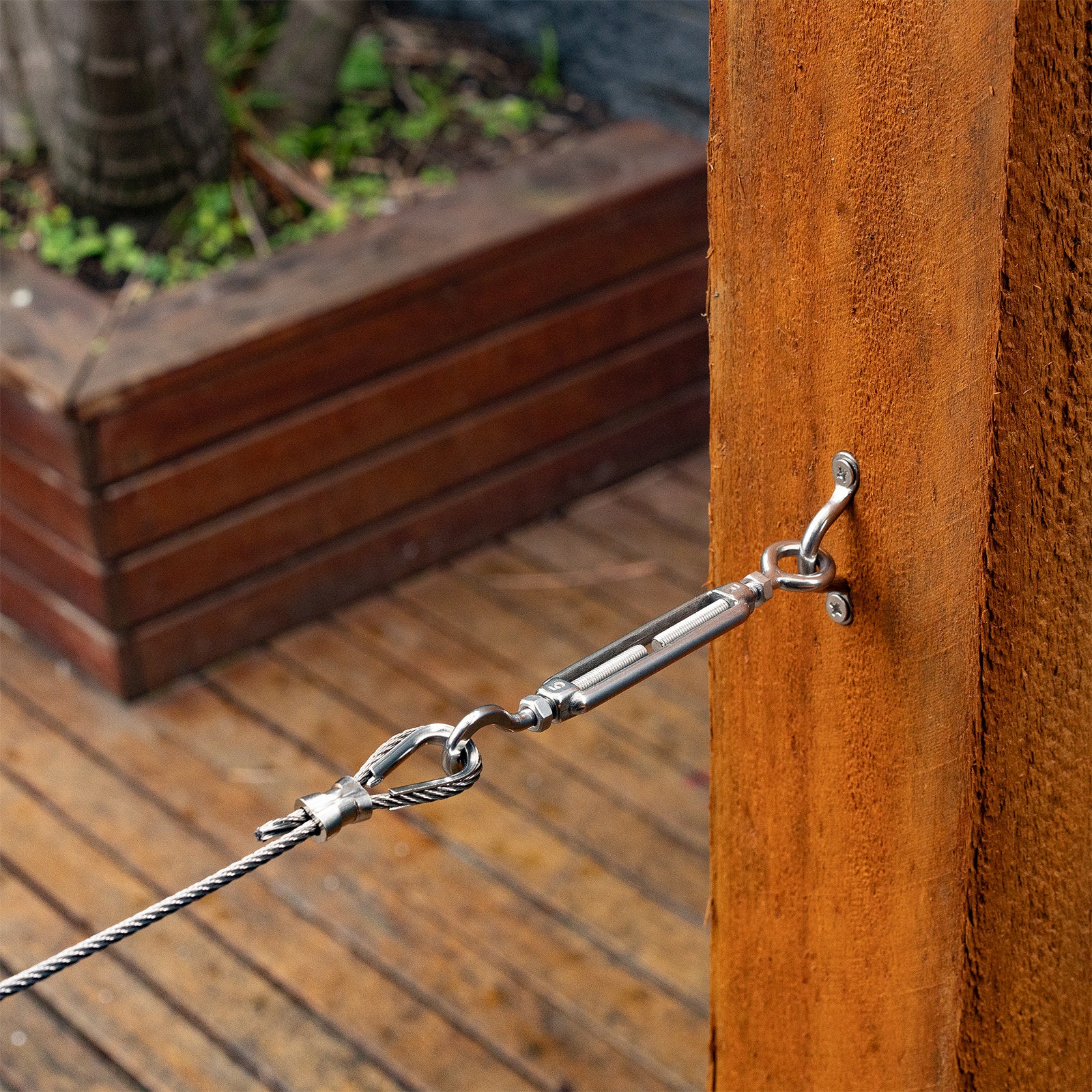 Taskmaster 5mm 316 Stainless Steel Hook/Eye Balustrade Kit