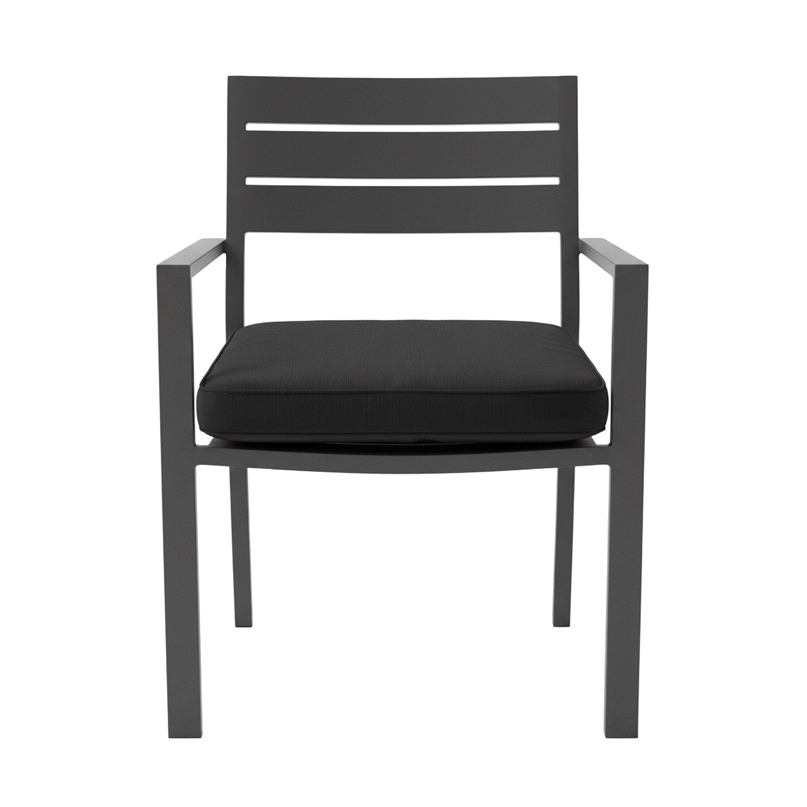 Mojo 42cm Grey Outdoor Square Cushion, UV Resistant & Waterproof Polyester