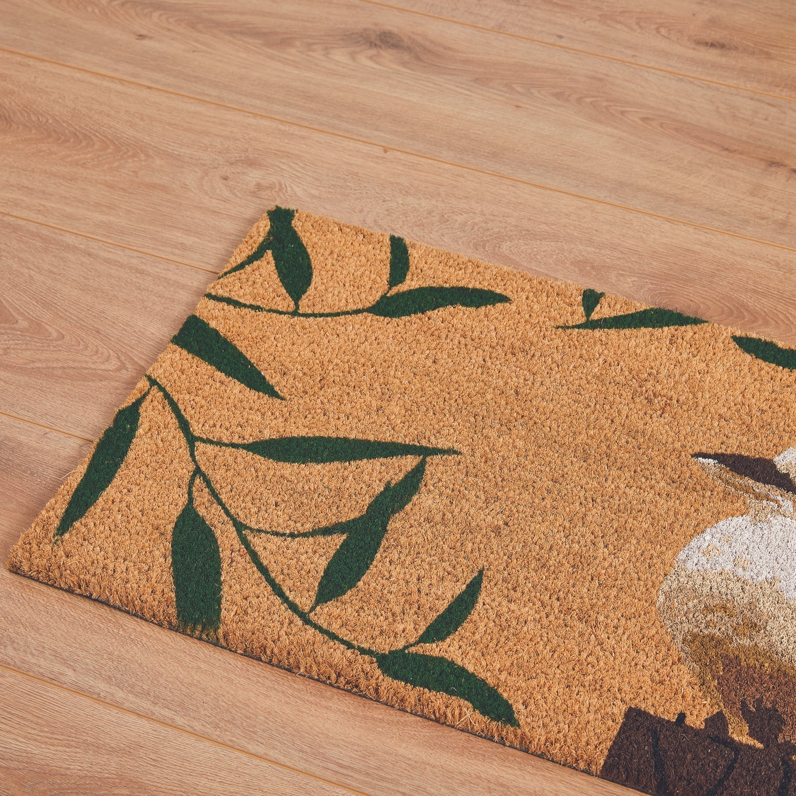 Madras Link 40 x 70cm Natural Kookaburra Coir Door Mat, Coir & Vinyl