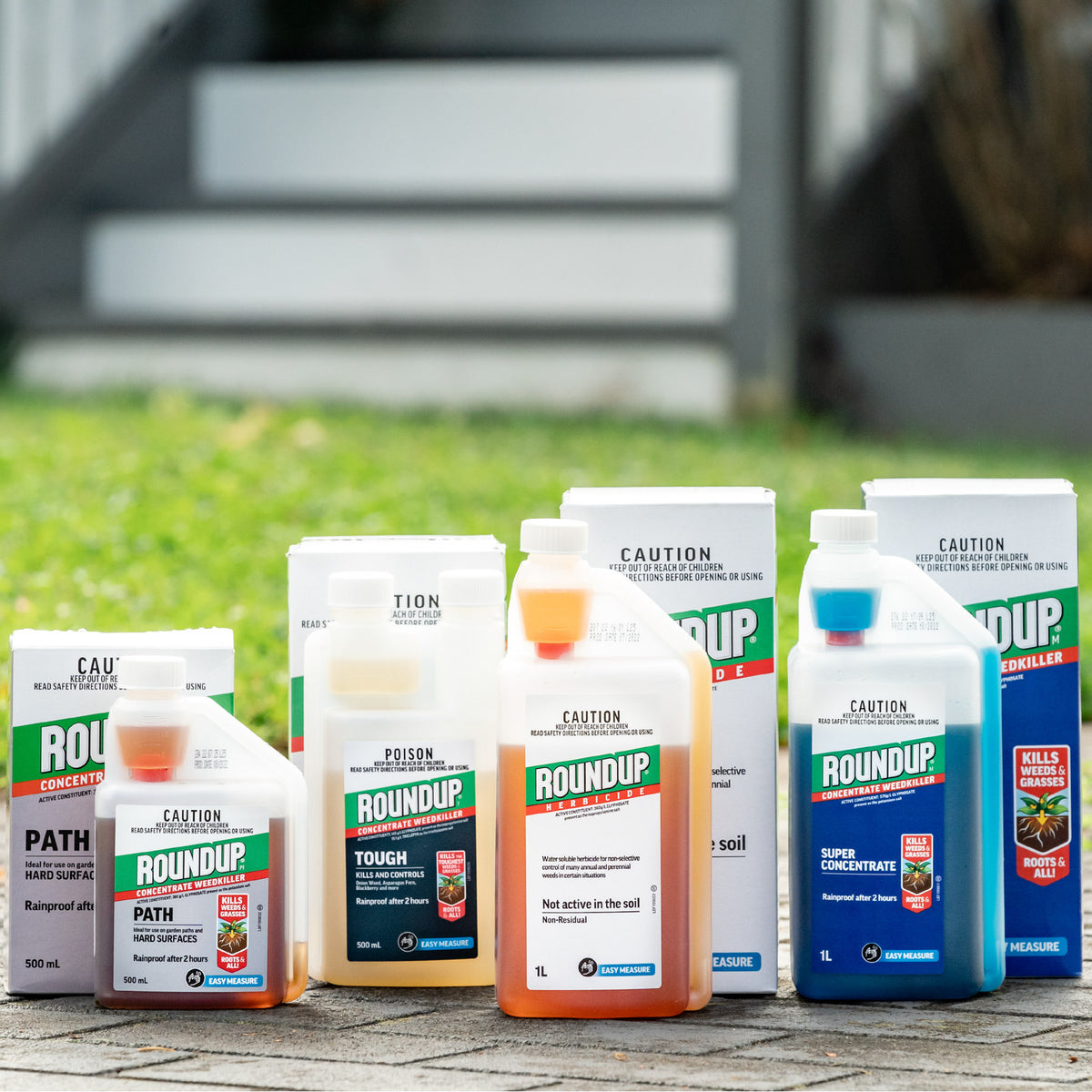Roundup Tough Concentrate Weedkiller 500ml, Non-Selective Systemic