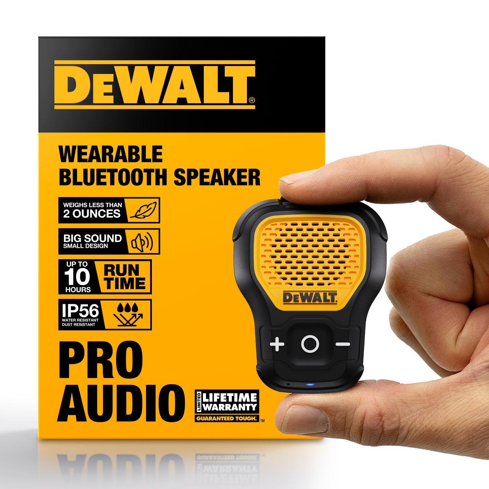 DeWALT Jobsite Pro Wearable Speaker Microphone 1901148DWE