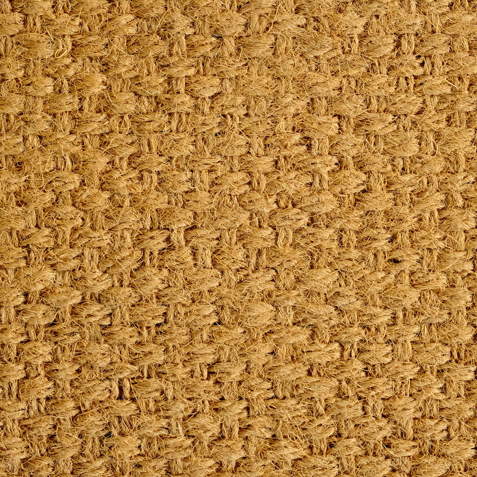 Flat Weave Coir Outdoor Door Mat 45 x 75cm Absorbent Dirt Trapper