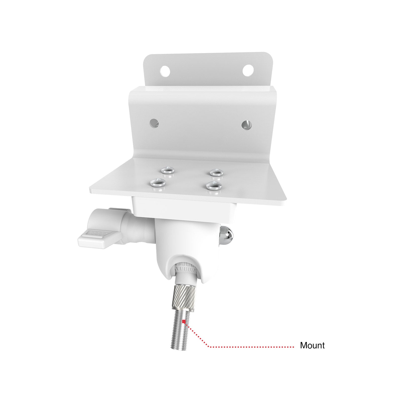 Orion White Security Camera Wall Mount Clamp Indoor Outdoor SCA01