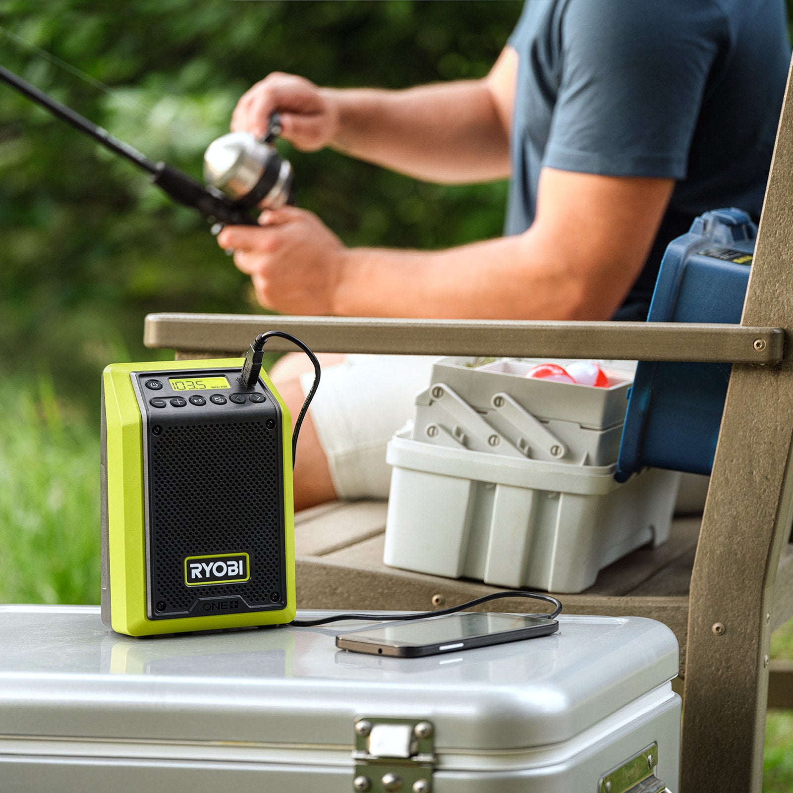 Ryobi 18V ONE+ Radio with Bluetooth RR18 - Tool Only