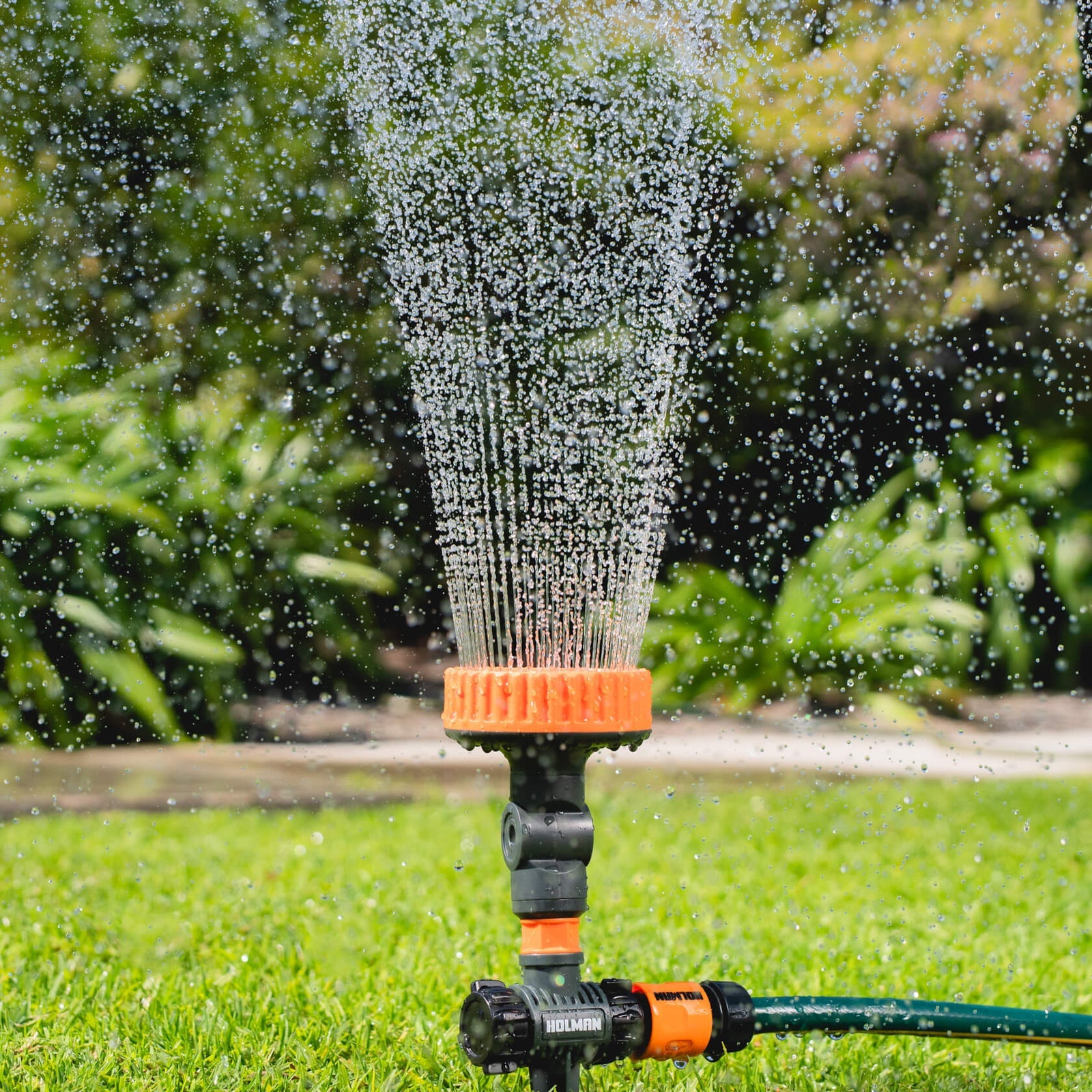 Holman 5 Function Sprinkler on Spike - Twin Pack, 25m Coverage, 12mm Fitting