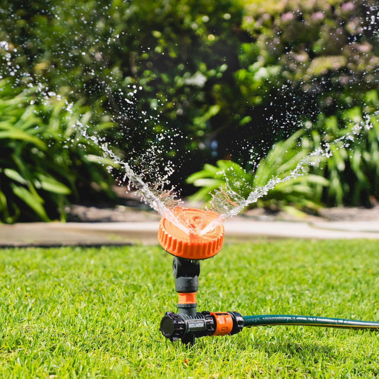 Holman 5 Function Sprinkler on Spike - Twin Pack, 25m Coverage, 12mm Fitting