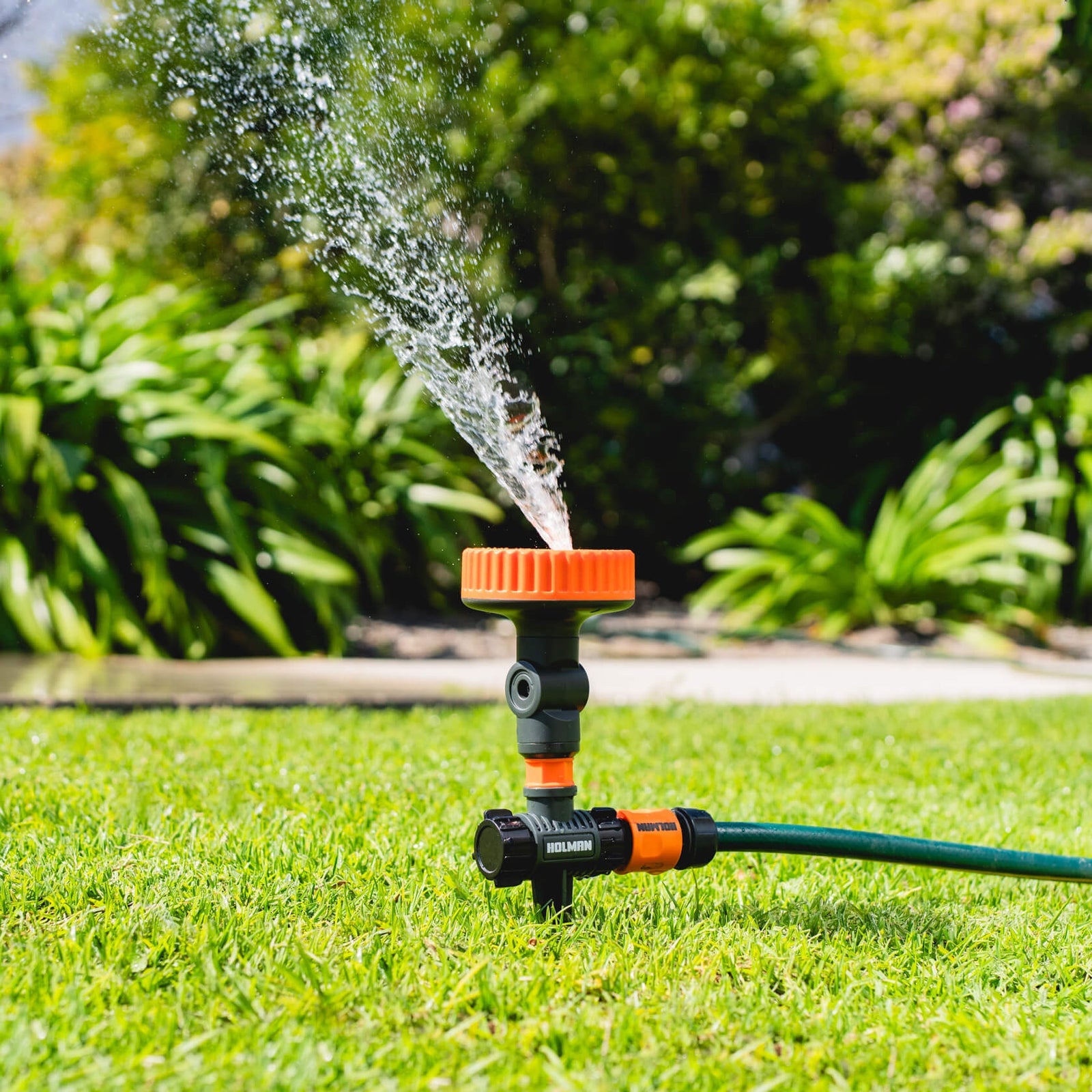 Holman 5 Function Sprinkler on Spike - Twin Pack, 25m Coverage, 12mm Fitting