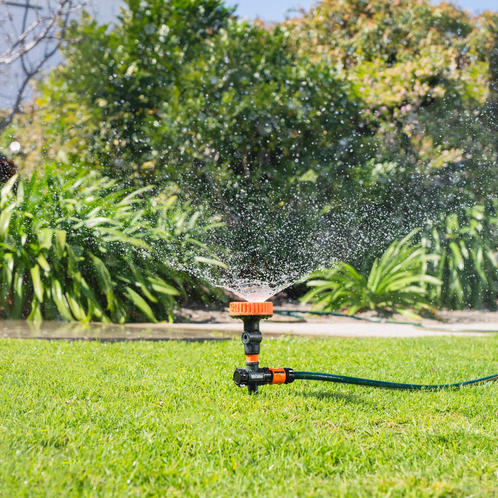 Holman 5 Function Sprinkler on Spike - Twin Pack, 25m Coverage, 12mm Fitting
