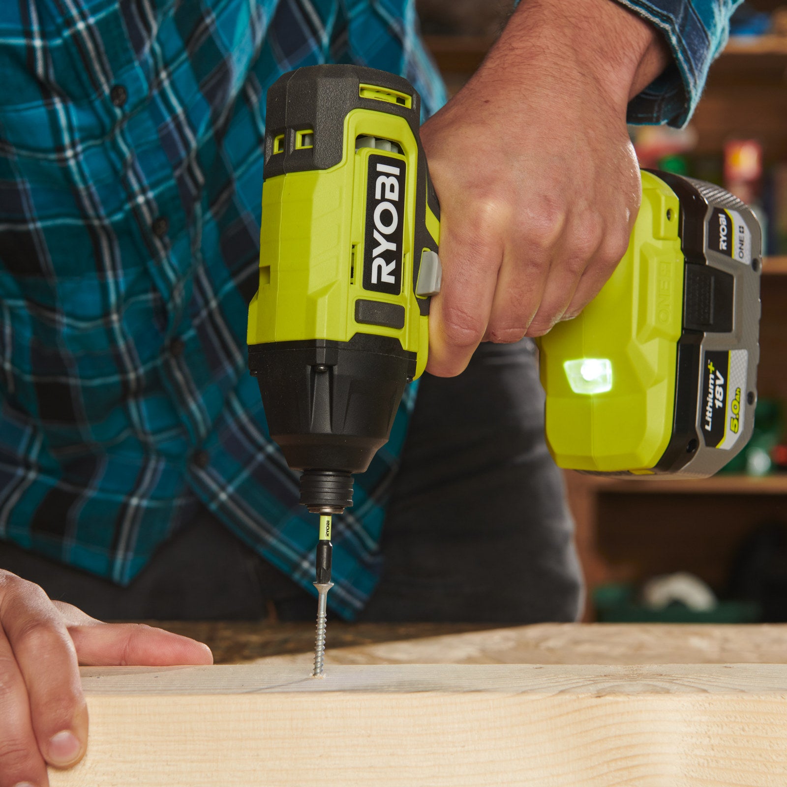 Ryobi 18V ONE+ Cordless 8 Piece Power Tool Kit R18X8C142B