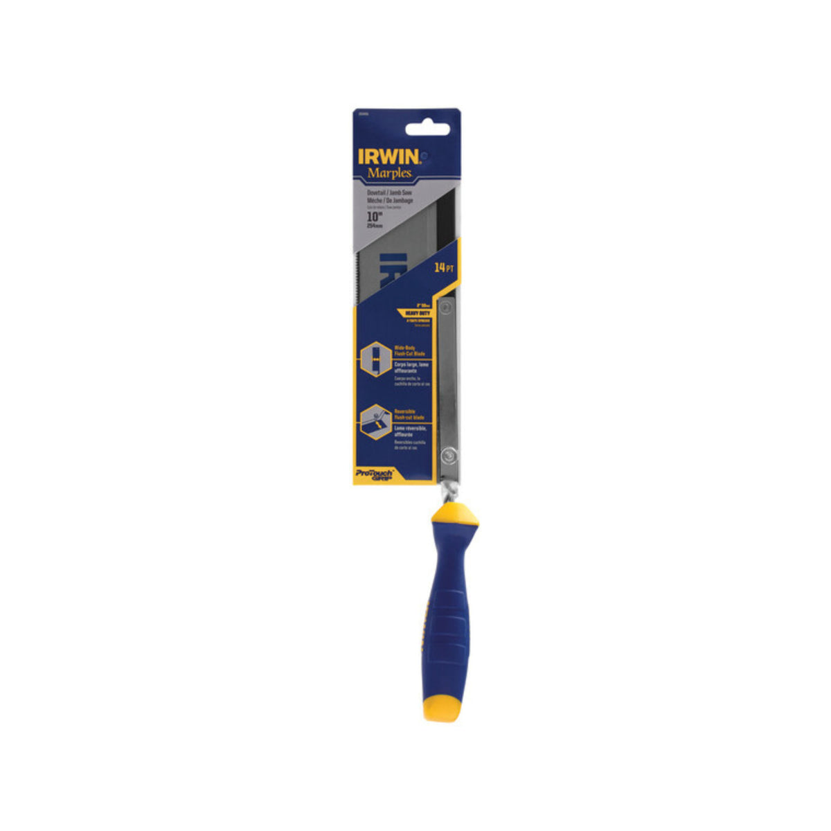 Irwin 10" Dovetail Saw Flush-Cut Reversible Blade