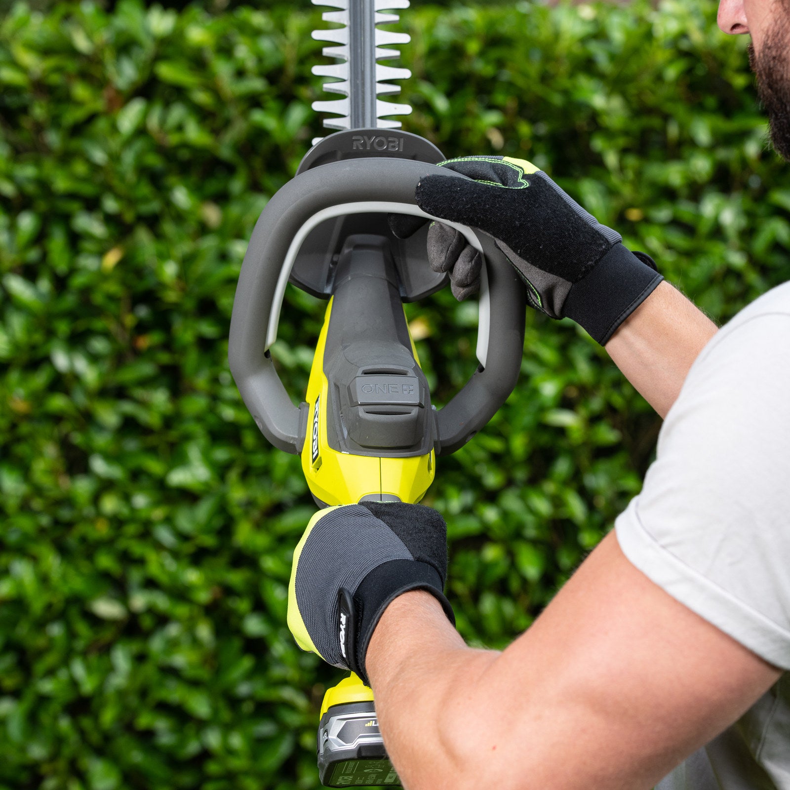 Ryobi 18V ONE+ 50cm Hedge Trimmer - Tool Only R18HTR40