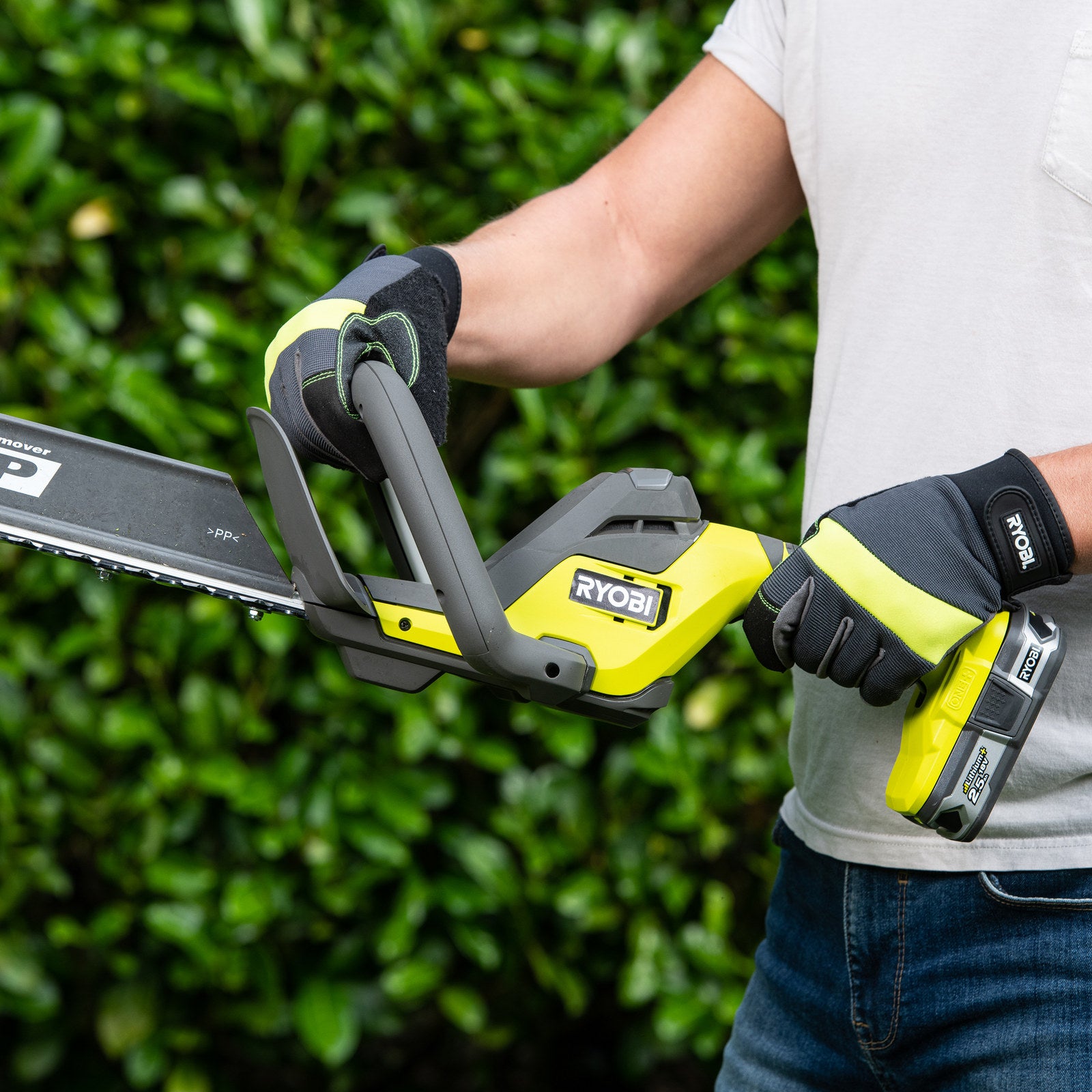 Ryobi 18V ONE+ 50cm Hedge Trimmer - Tool Only R18HTR40