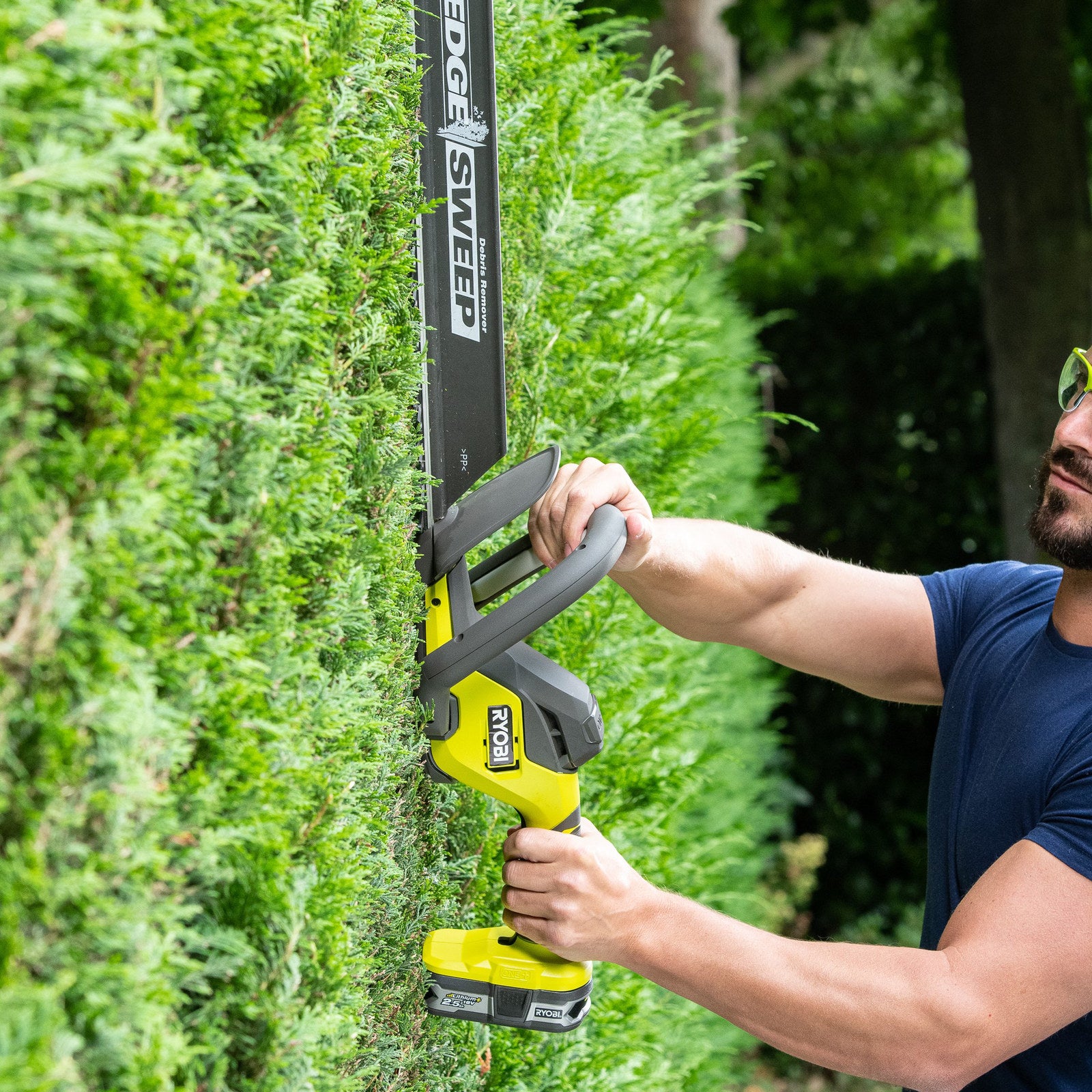 Ryobi 18V ONE+ 50cm Hedge Trimmer - Tool Only R18HTR40