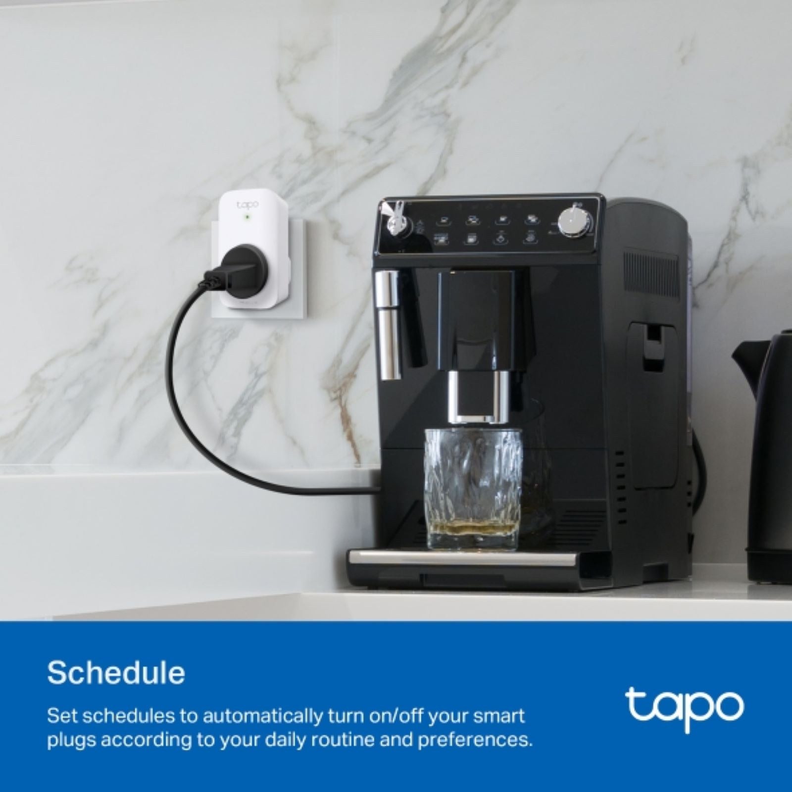 TP-Link Tapo Matter Compatible Energy Monitoring Smart Plug P110M