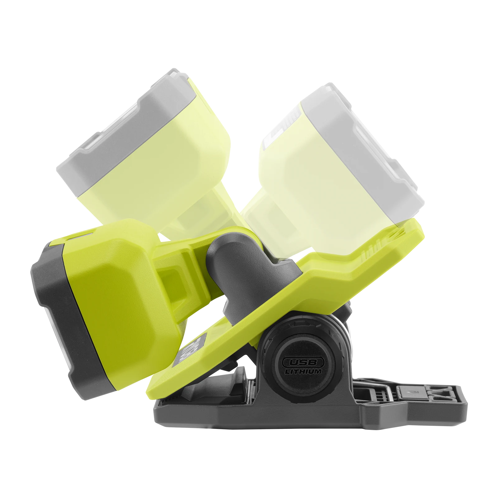 Ryobi USB Lithium Magnetic Clamp Light 2Ah Kit RMCL4K - Cordless LED Work Light