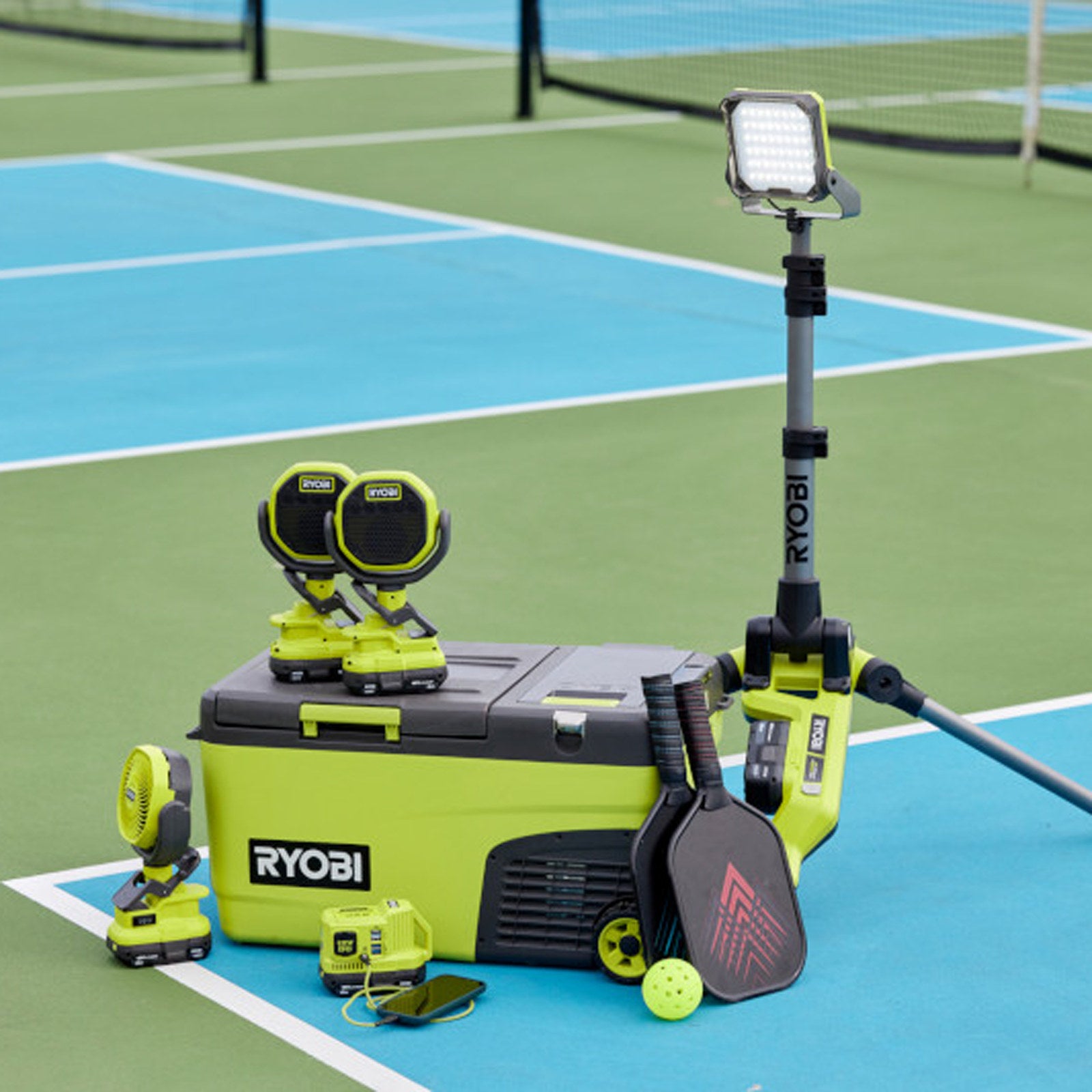 Ryobi 18V 120W ONE+ Battery Power Source R18BT12V with DC & USB Outlets