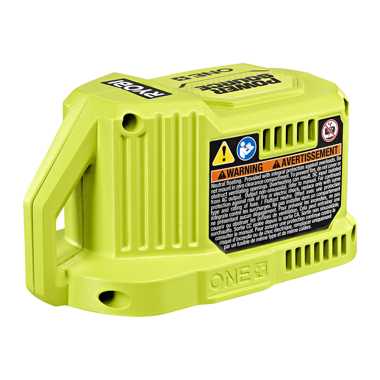 Ryobi 18V 120W ONE+ Battery Power Source R18BT12V with DC & USB Outlets
