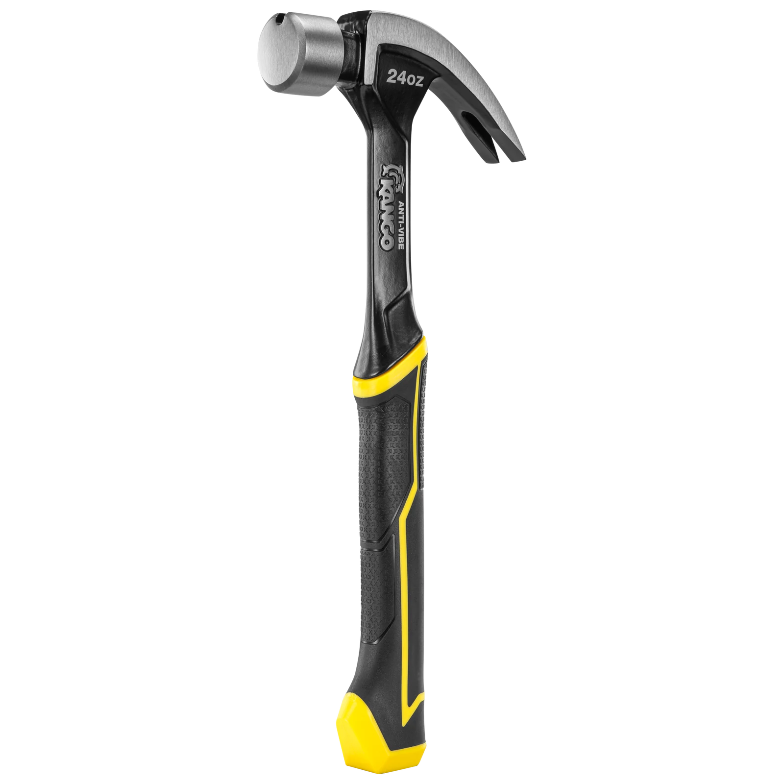 Kango 24oz Anti-Vibe Steel Claw Hammer, Fixed Head
