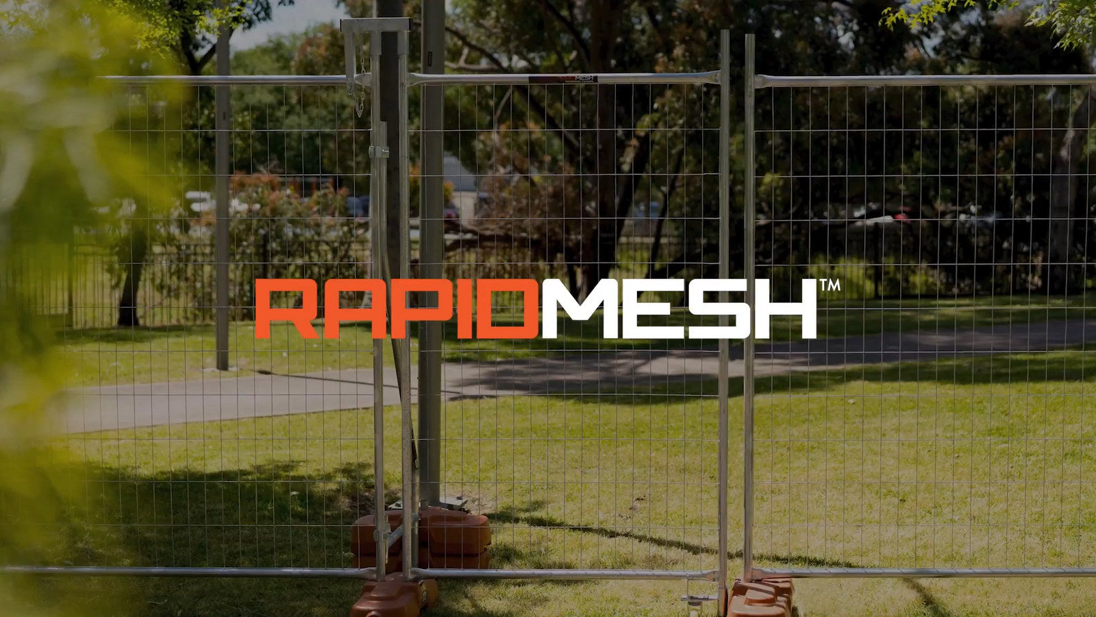 RapidMesh Galvanised Steel Temporary Fence Clamp 143x80x40mm