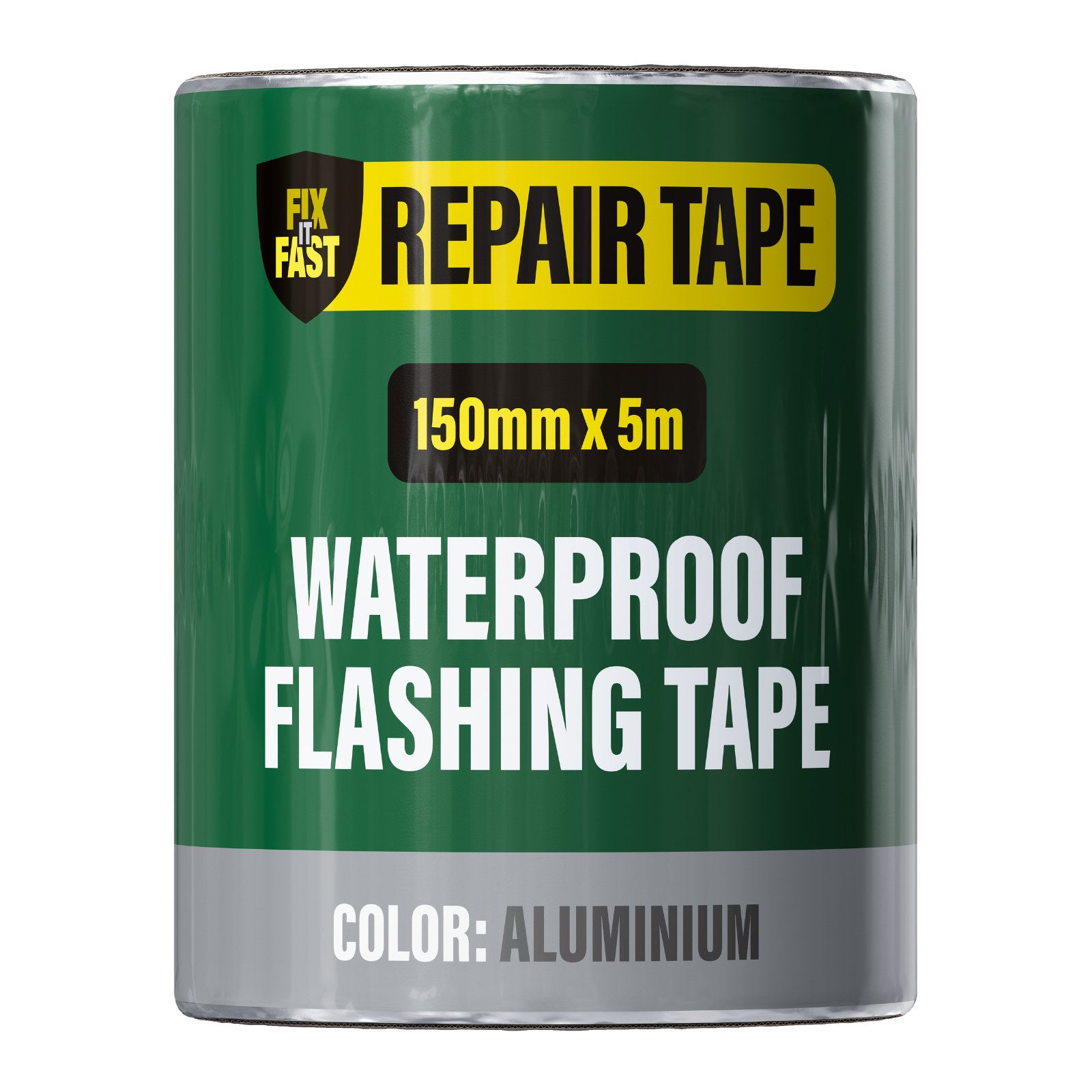 Fix-It-Fast 150mm x 5m Aluminium Waterproof Flashing Repair Tape