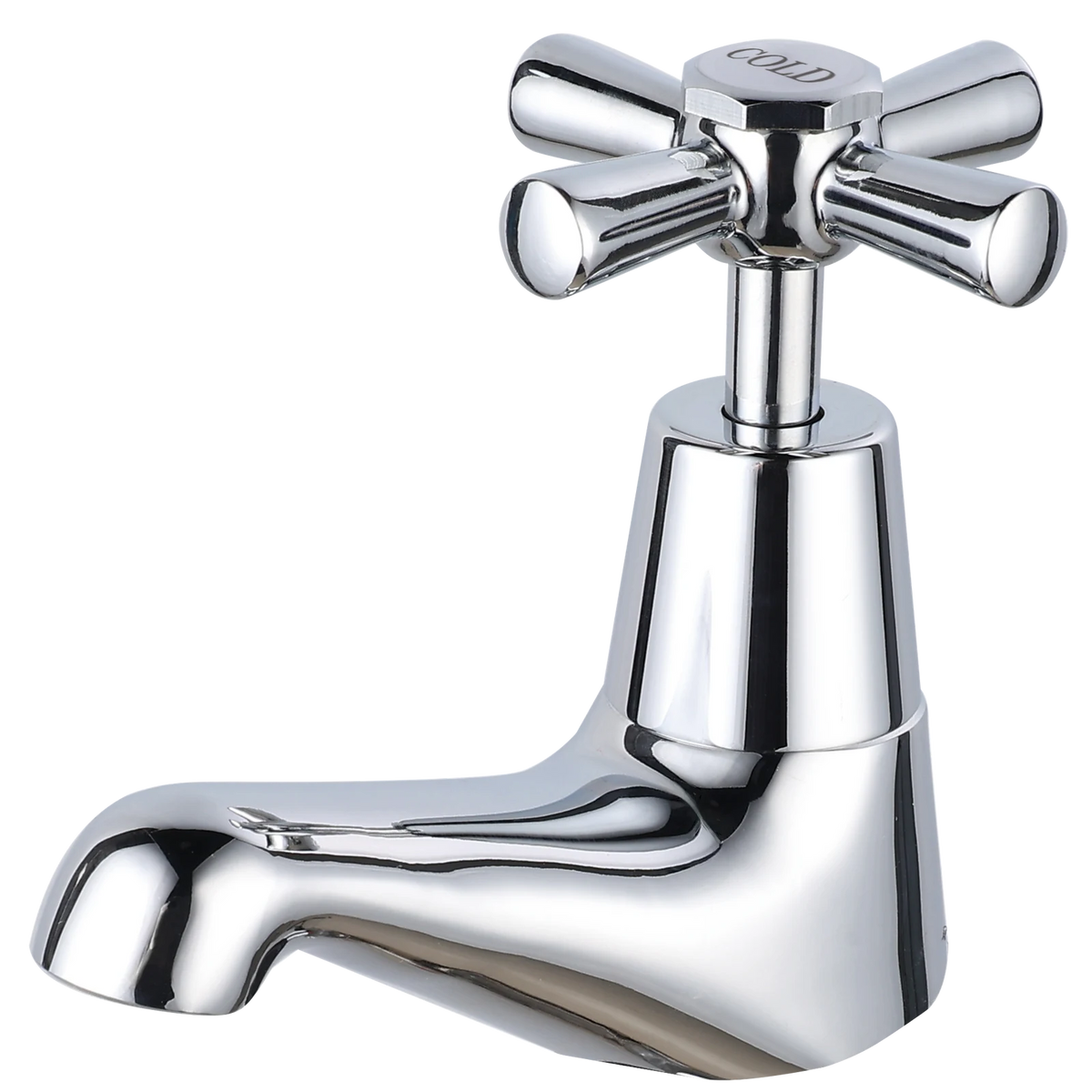 Shaw & Mason Chrome Easy Clean Pillar Tap 9L/min, 3 Star WELS