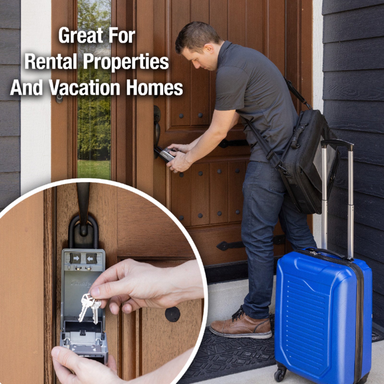 Master Lock Portable Next Gen Combination Key Safe