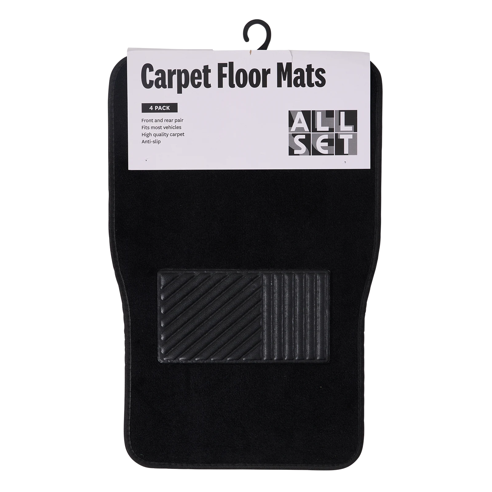 All Set Carpet Floor Mat - 4 Pack