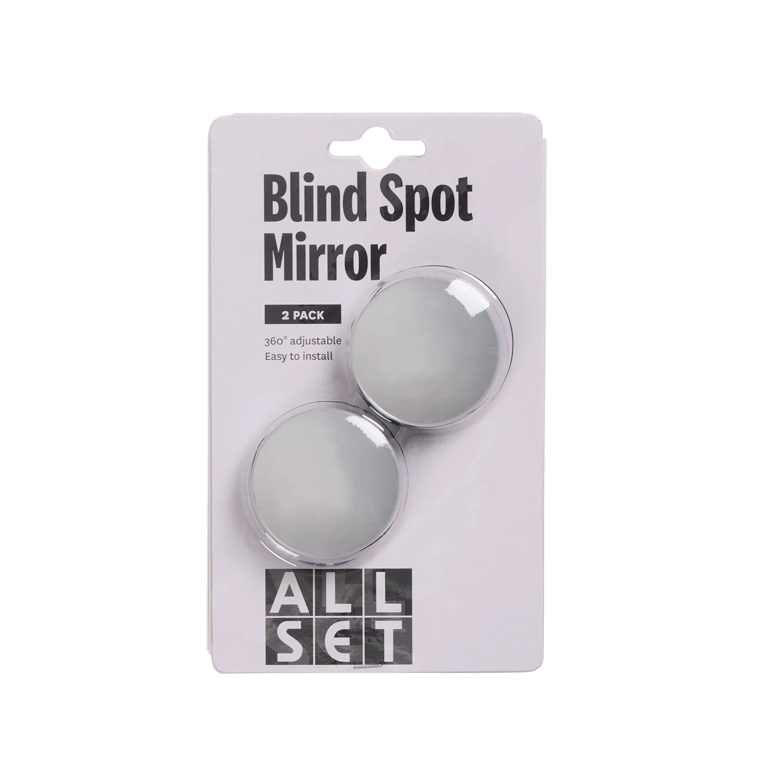 All Set Blind Spot Mirror - 2 Pack, 360° Adjustable