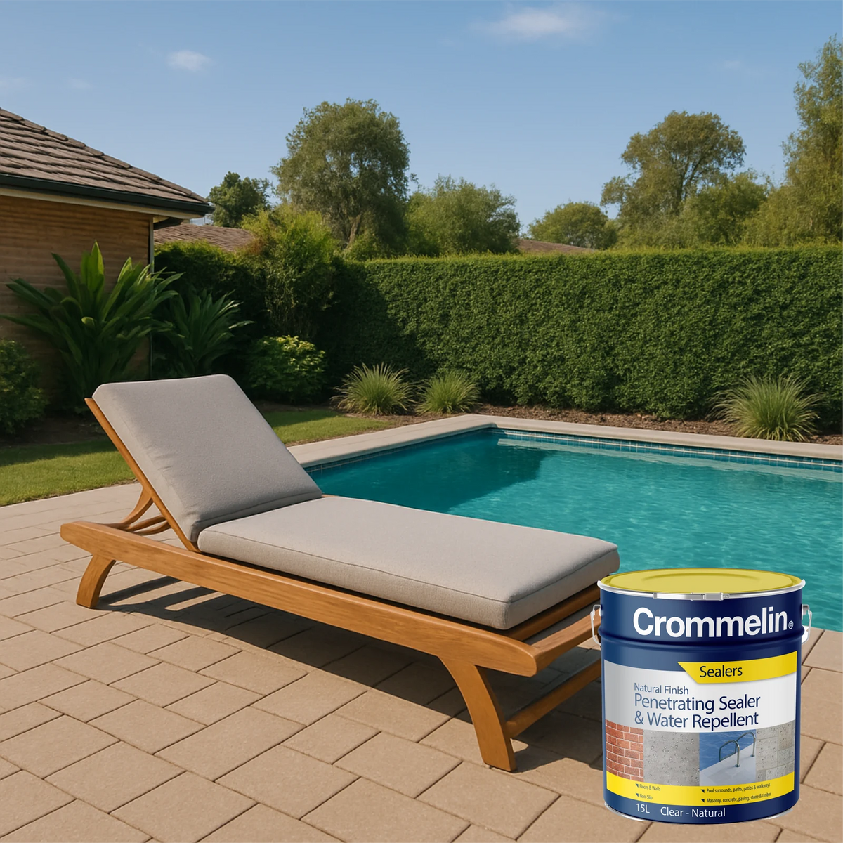 Crommelin 300g Natural Finish Penetrating Sealer & Water Repellent Sprayable Clear