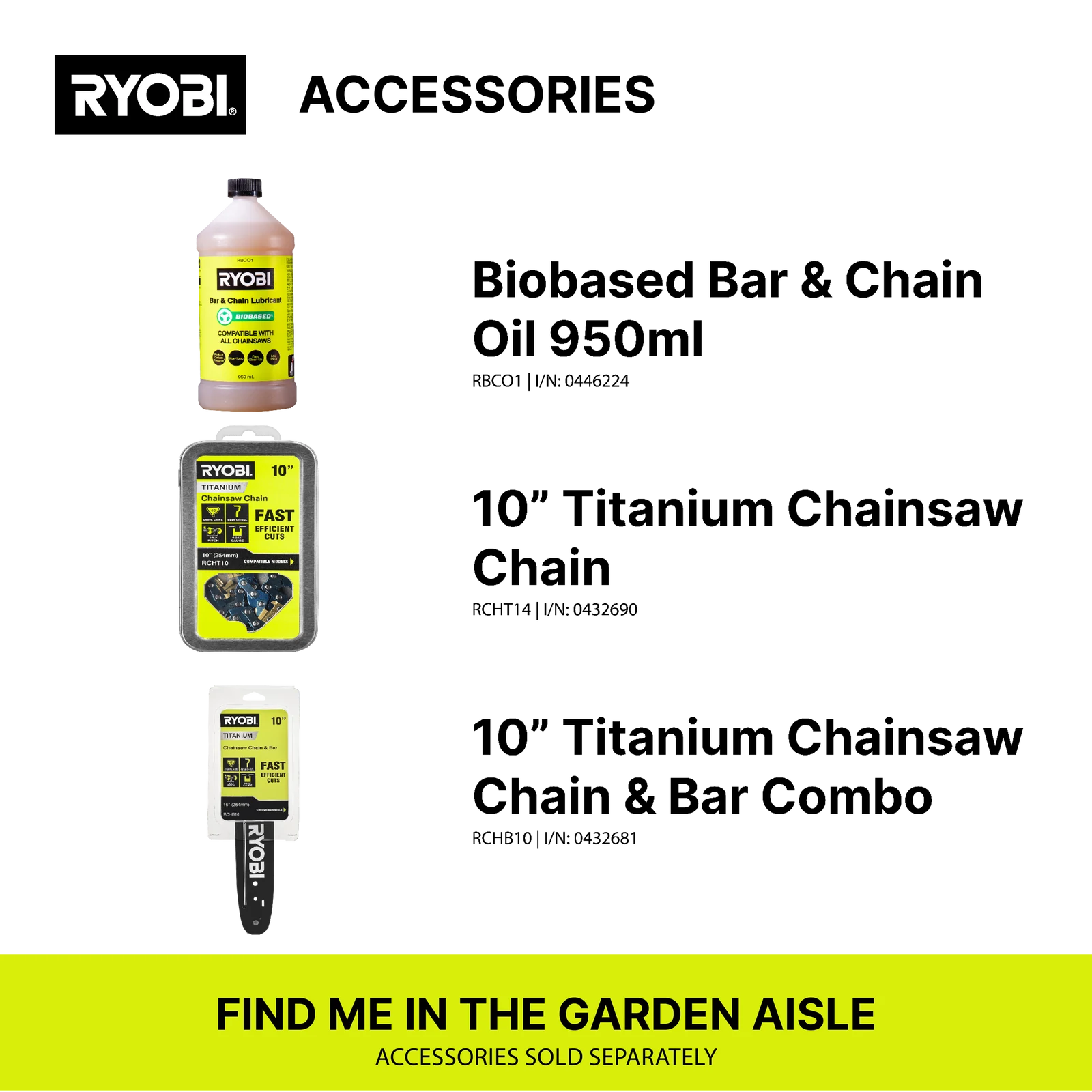 Ryobi 18V ONE+ EZ Reach HP 10" Pole Pruner Attachment, Tool Only