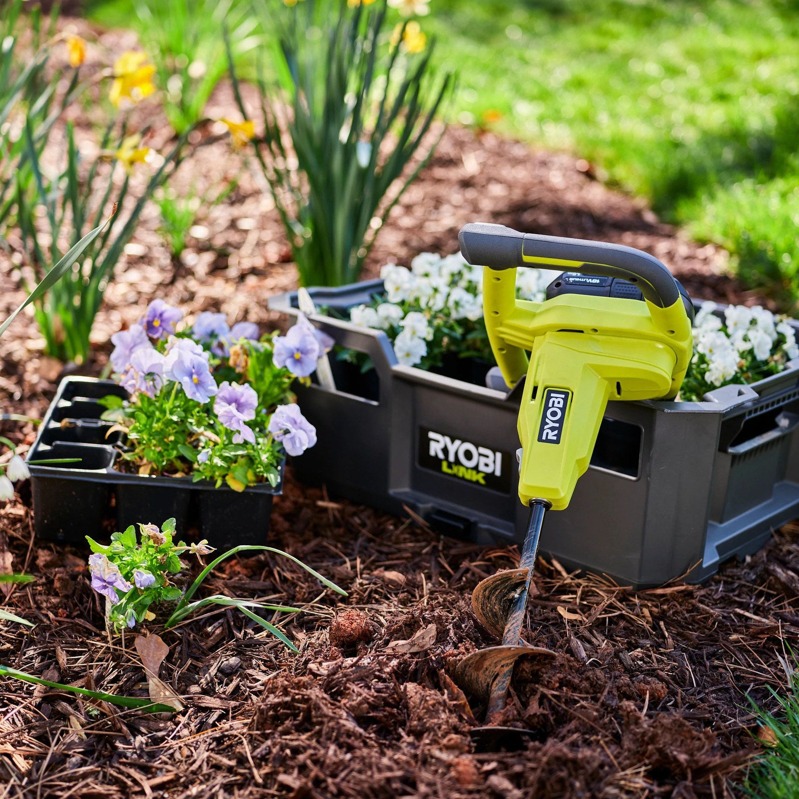 Ryobi 18V ONE+ Handheld Planter, Tool Only