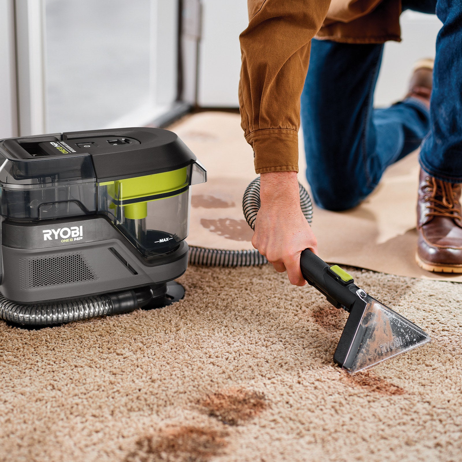 Ryobi 18V ONE+ HP Brushless SWIFTClean Spot Cleaner RSC18X - Tool Only