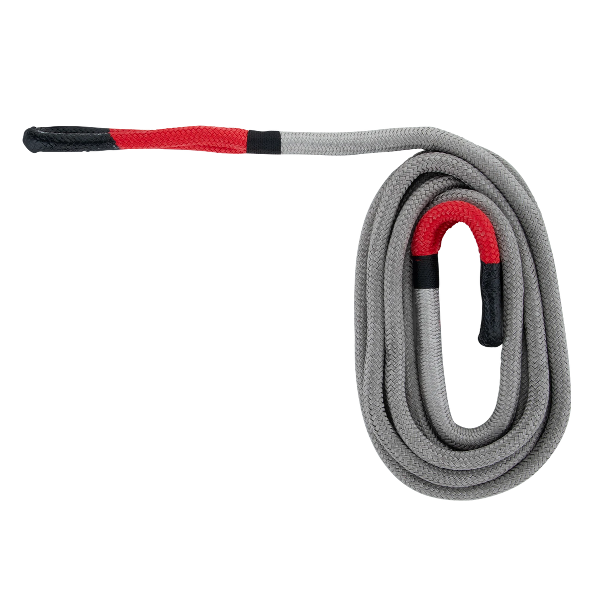 GRUNT 19mm x 6m 8000kg Kinetic Nylon Recovery Rope, Double Braided 4WD Snatch Rope