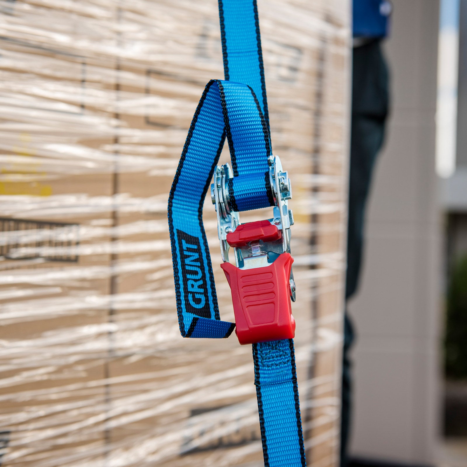 Grunt 25mm x 5m 450kg Ratchet Tie Down - 2 Pack