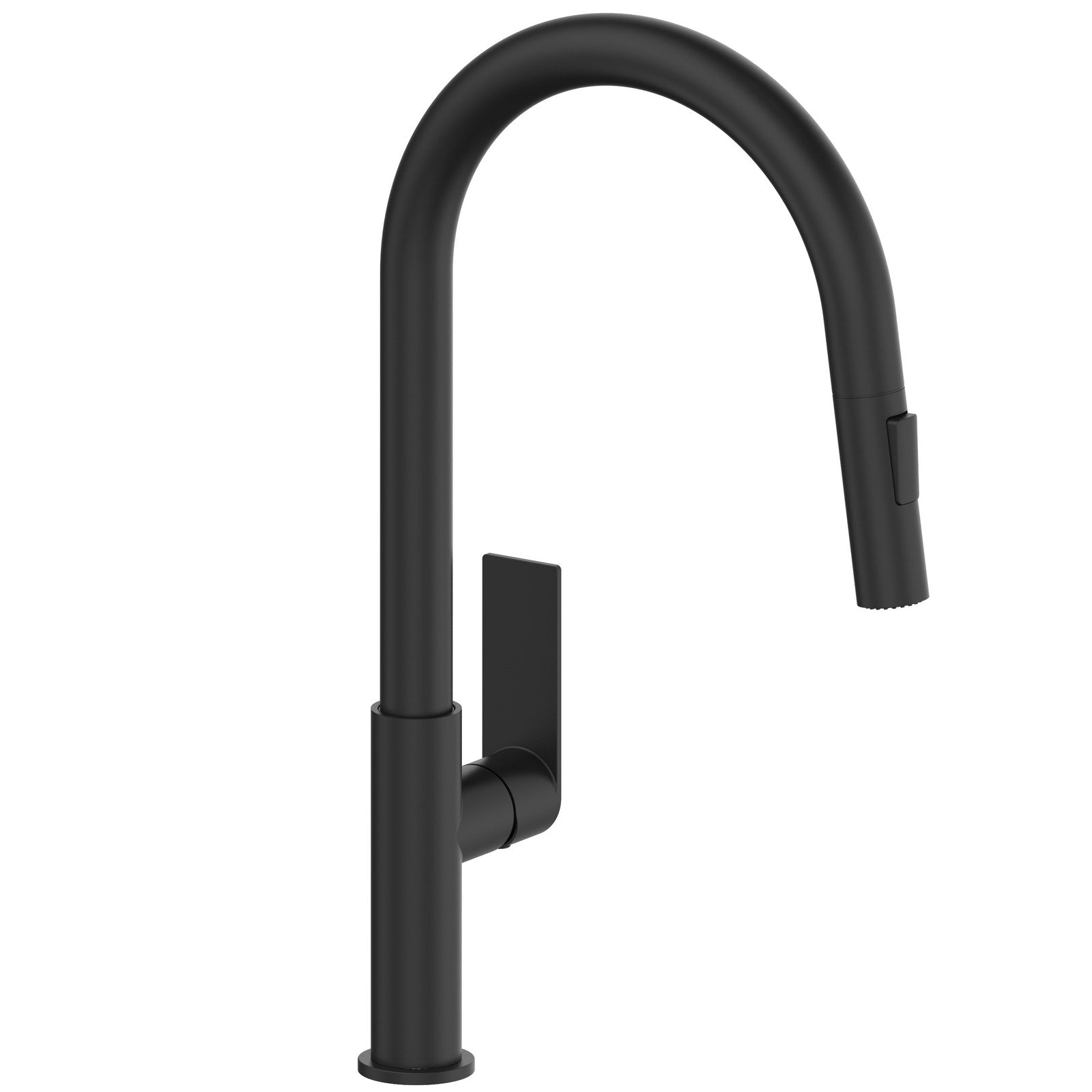 Mondella Matte Black Rococo Pull Down Sink Mixer 304 Stainless 6L/min WELS 5 Star