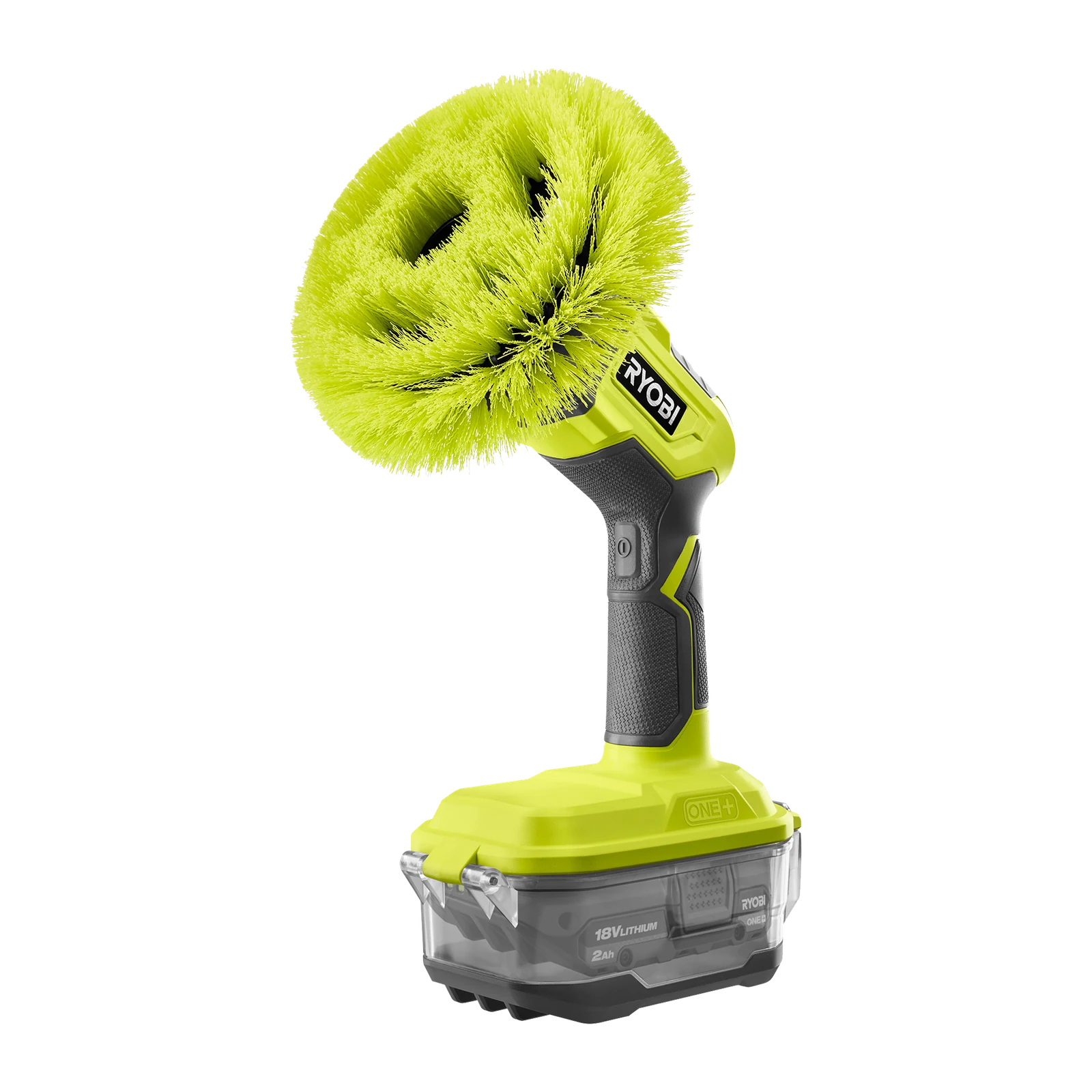 Ryobi 178mm Medium Bristle Power Scrubber Brush Attachment