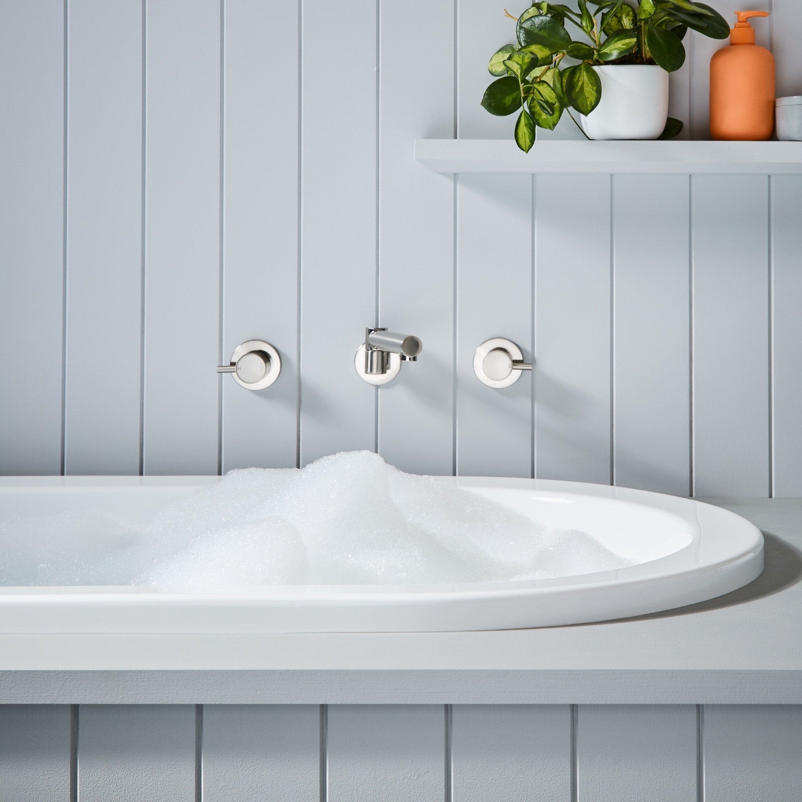 Mondella Resonance Brushed Nickel Swivel Bath Spout, Brass