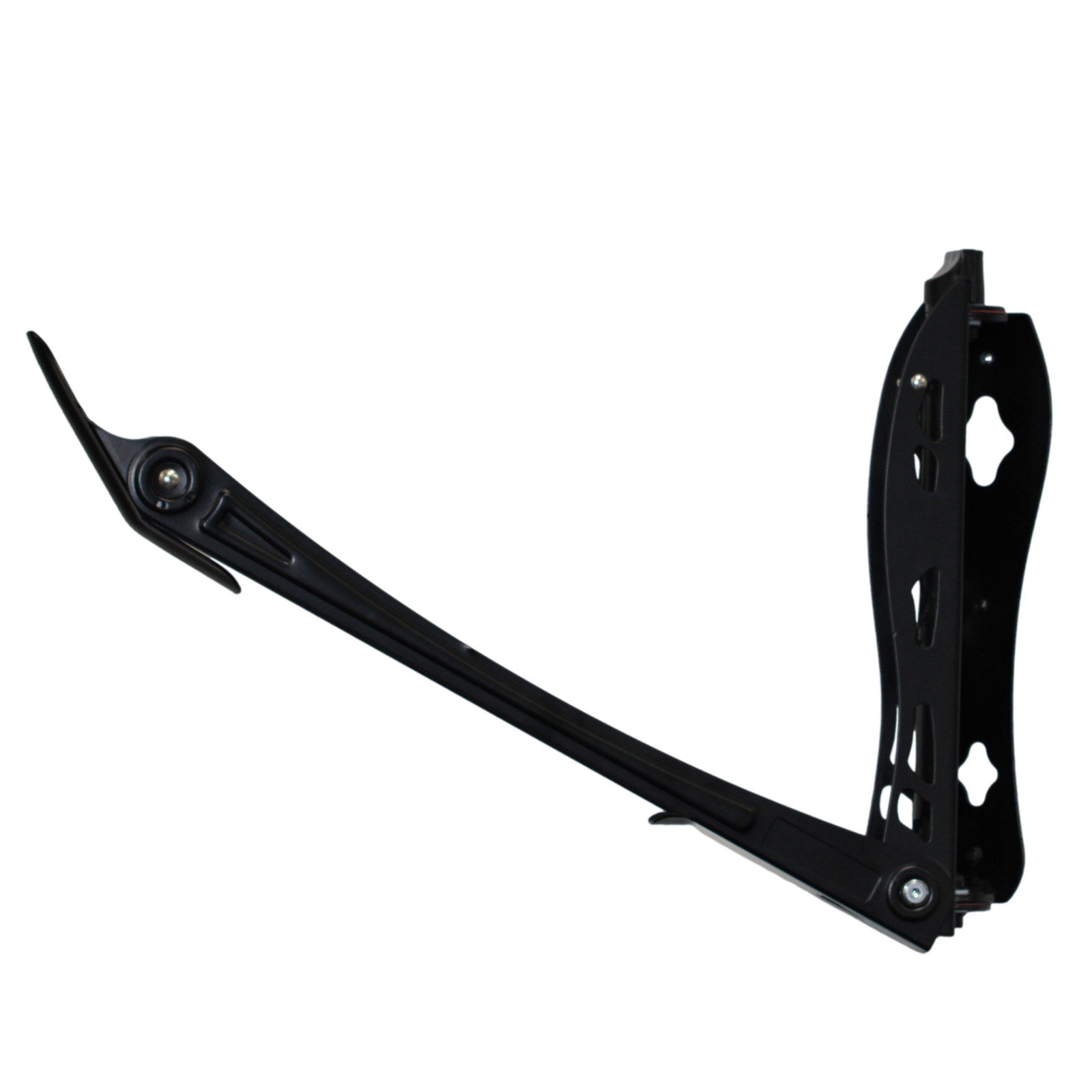 StorEase Wall Storage System Roll-On Bike Rack, Black Powder Coated Steel, 35kg, Indoor