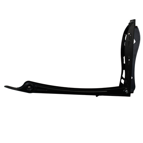 StorEase Wall Storage System Roll-On Bike Rack, Black Powder Coated Steel, 35kg, Indoor