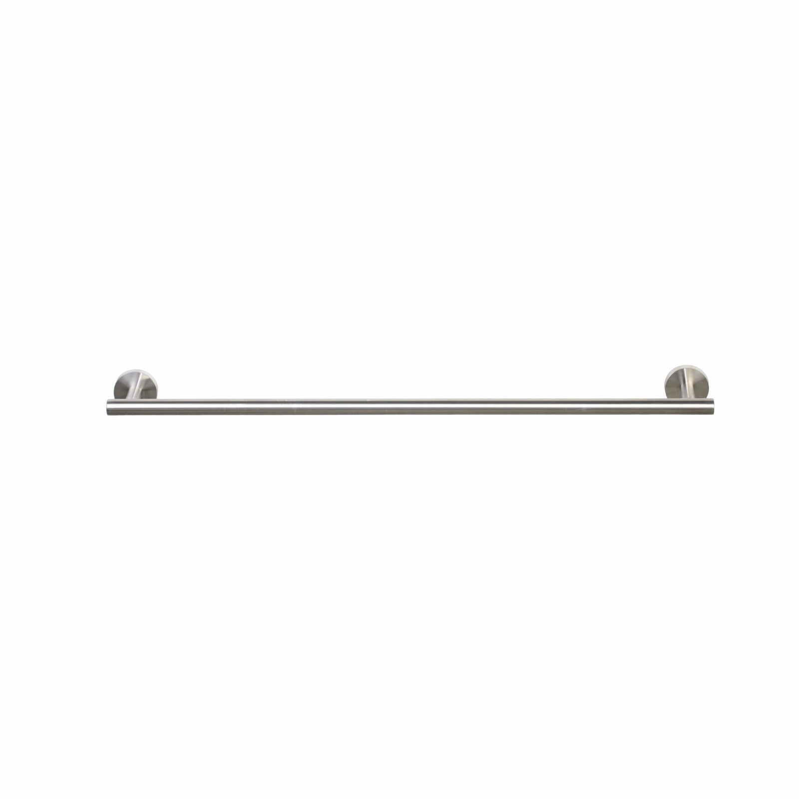 Barelli Toscana Single Towel Bar 60cm Satin Nickel Stainless Steel