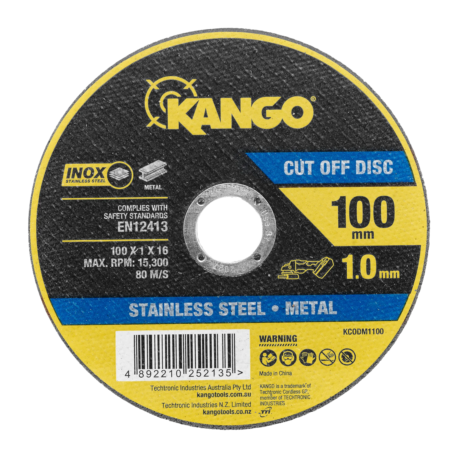 Kango 100mm Metal Cut Off Discs 12 Pack KCODM110012