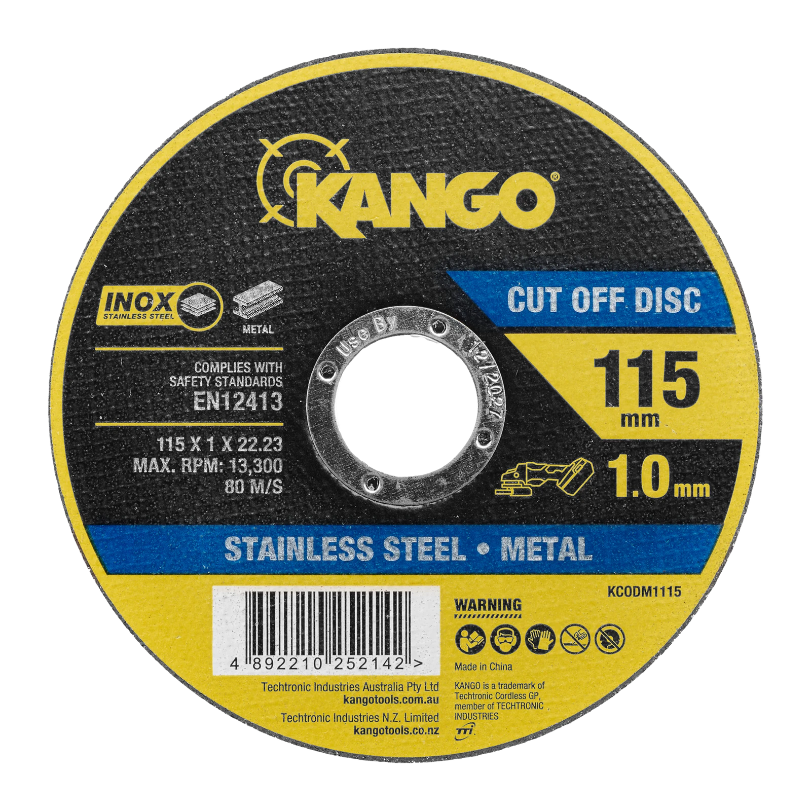 Kango 115mm Metal Cut Off Discs 12 Pack KCODM111512