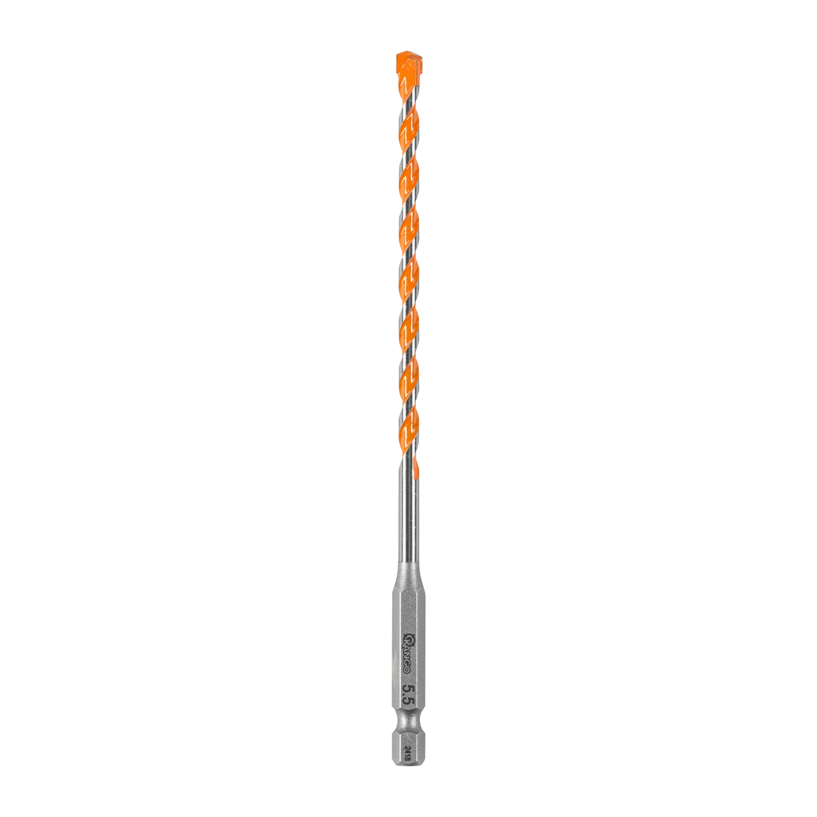 Kango 5.5 x 150mm Masonry Drill Bit - Carbide Tip, 1/4" Hex Shank