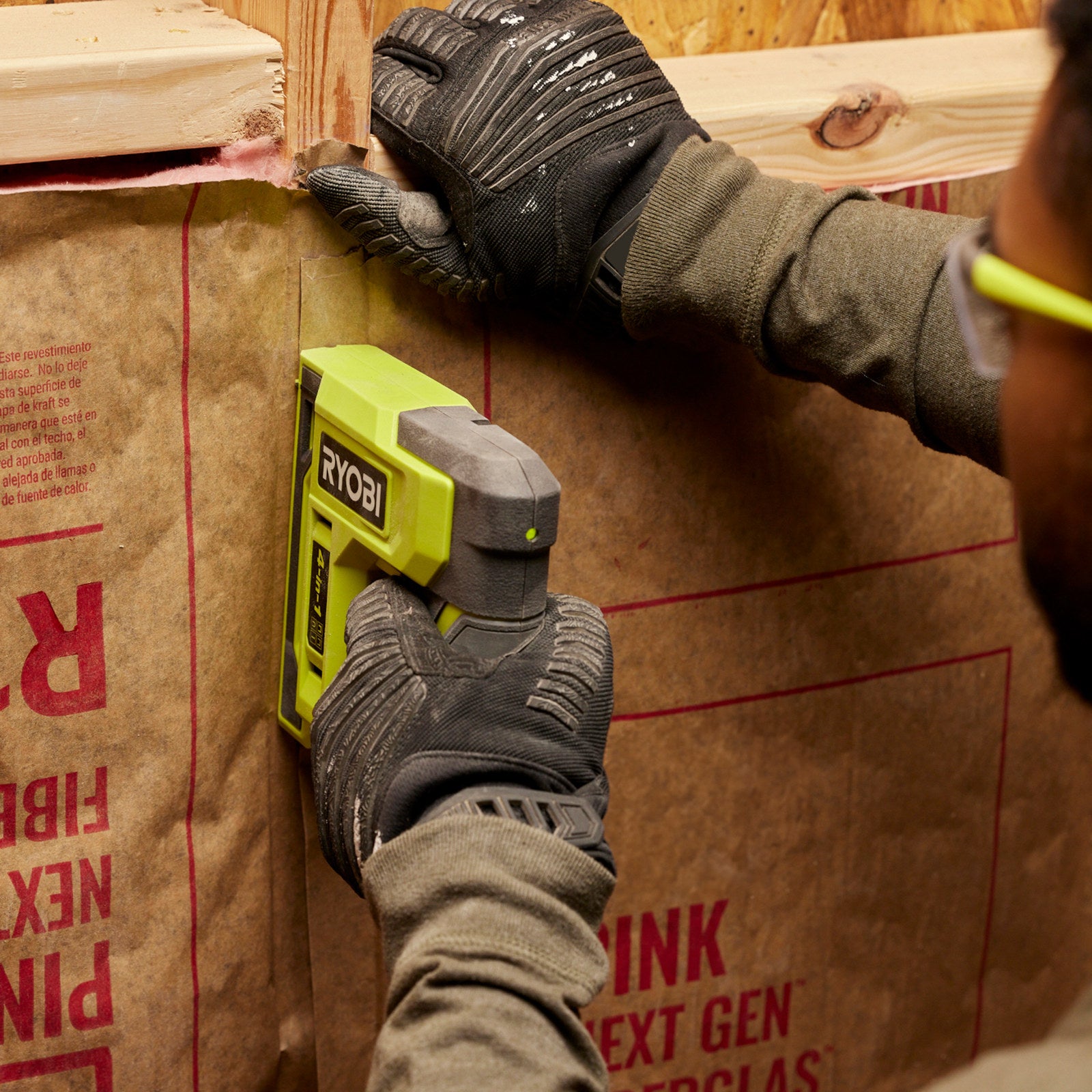 Ryobi USB Lithium 4-in-1 Cordless Stapler 2Ah Kit RST4K