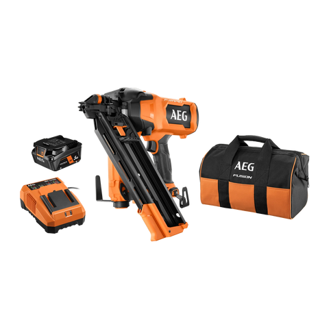 AEG 18V F-RAPID 10GA 30-34° Brushless Framing Nailer 5Ah Kit A18F10FN51