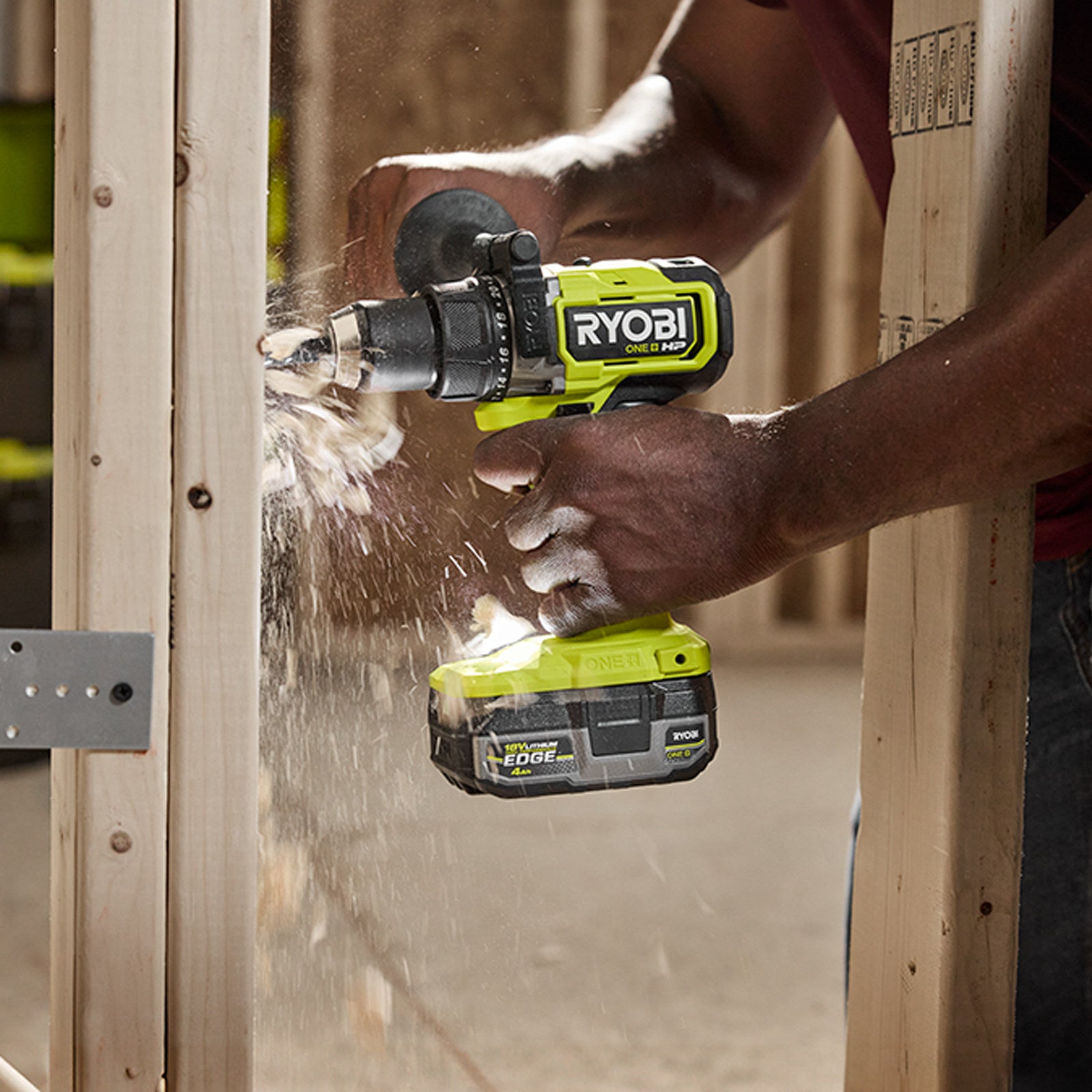 Ryobi 18V ONE+ 4Ah EDGE Lithium High Performance Tabless Battery RB1840E