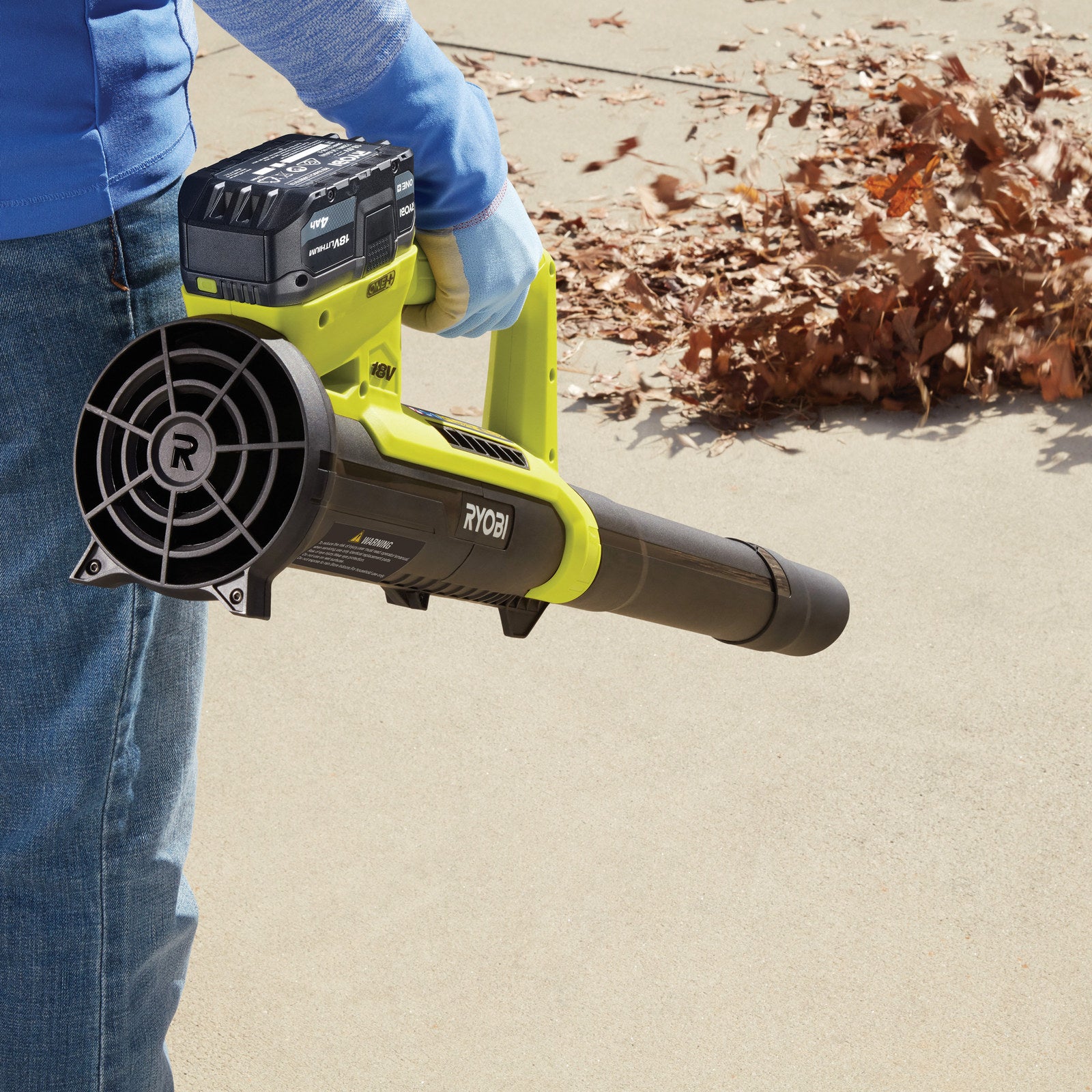 Ryobi 18V ONE+ 200CFM Jet Blower 2Ah Kit R18BLW52
