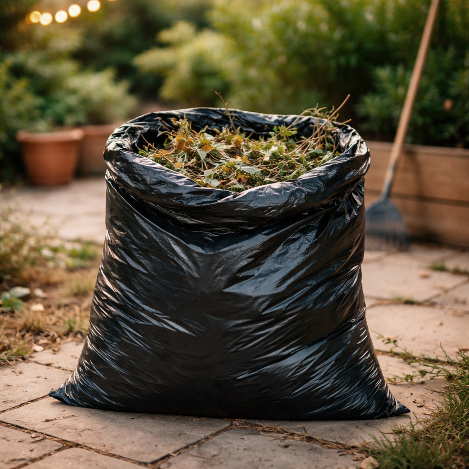 Grunt 158L Trade Cleanup Rubbish Bags 1140 x 830mm Black 24 Pack