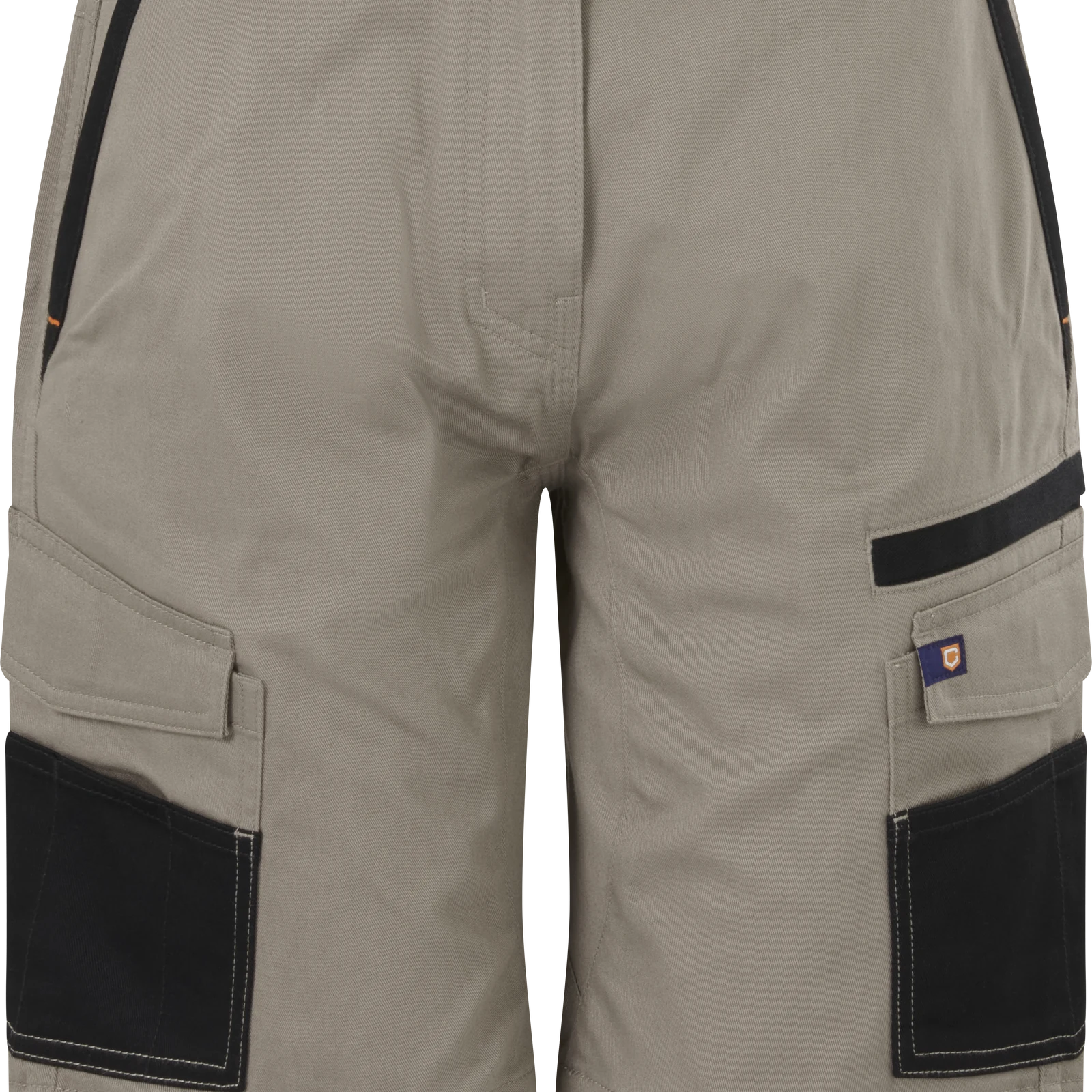 Citeco Women's Mid Shorts Khaki Size 8 - Cotton Stretch Twill