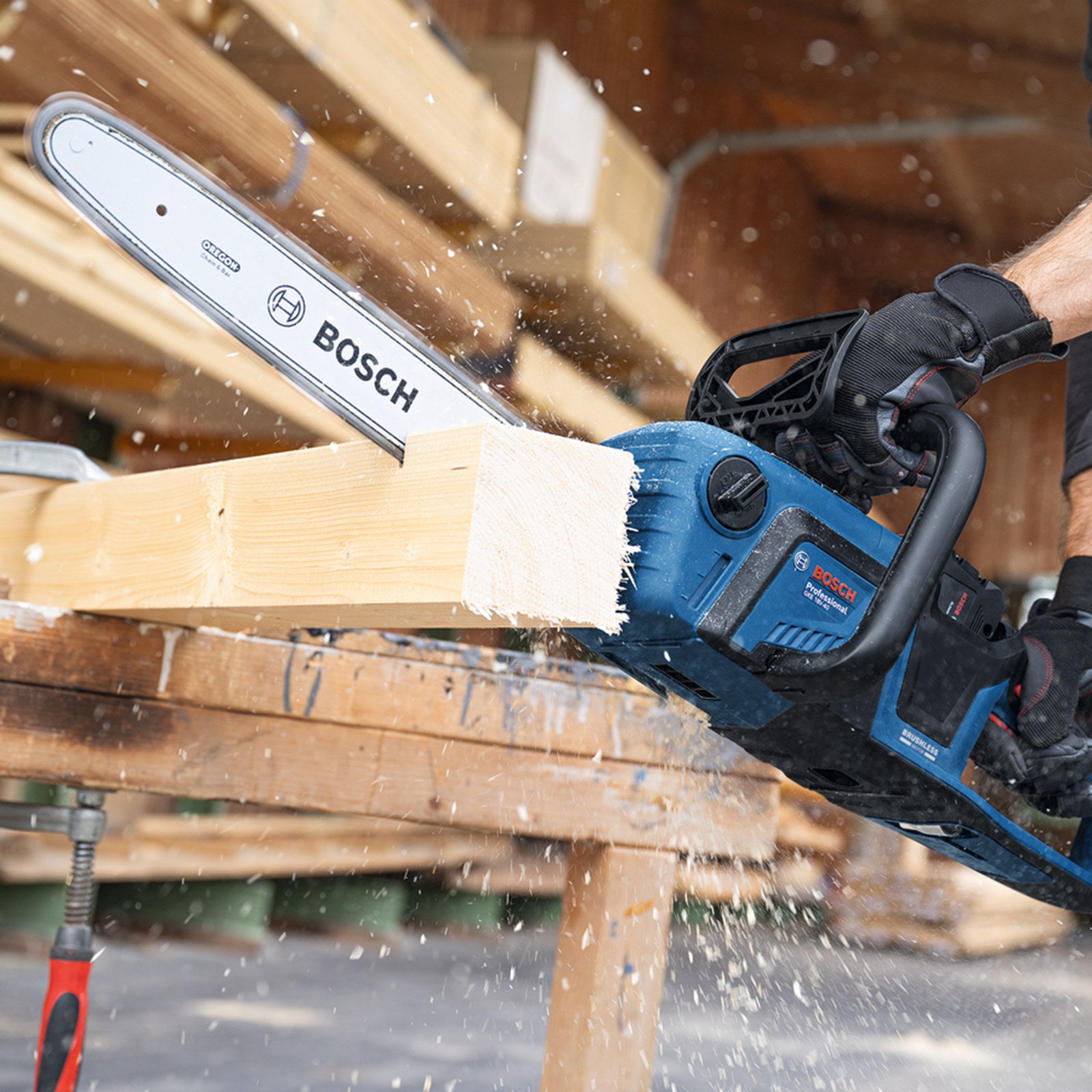 Bosch 18V Cordless 40cm Chainsaw GKE 18V-40 w/ OptiCut - Skin Only